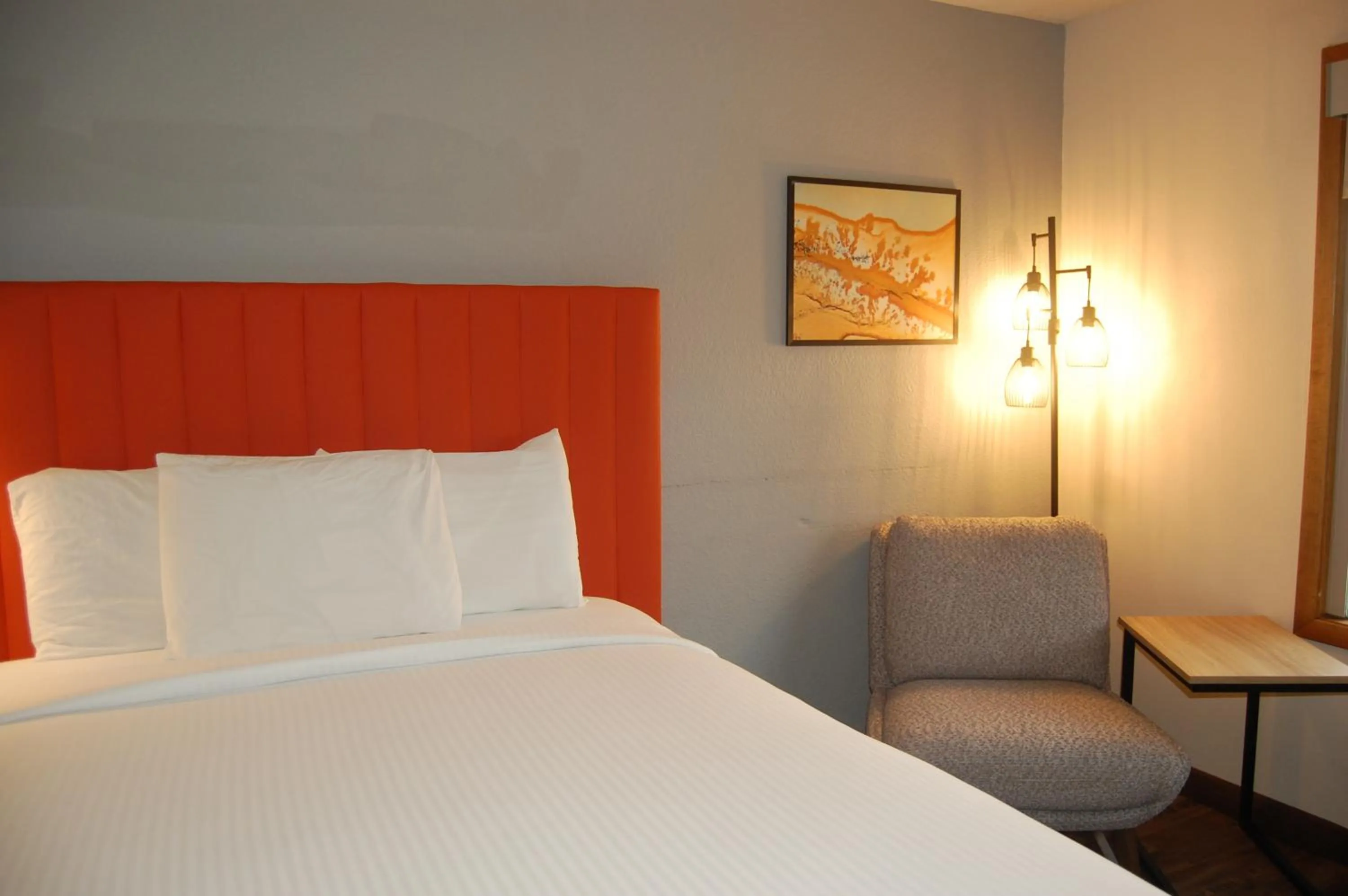 Bed in Vacation Lodge