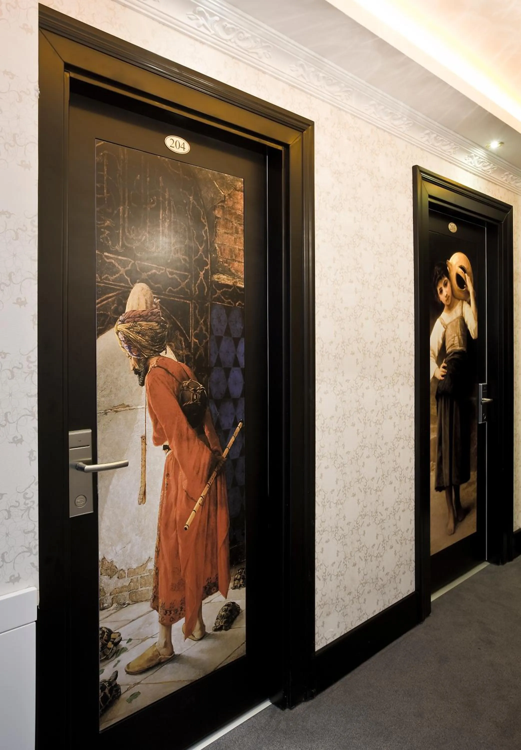 Decorative detail in Ascot Hotel Büyükada