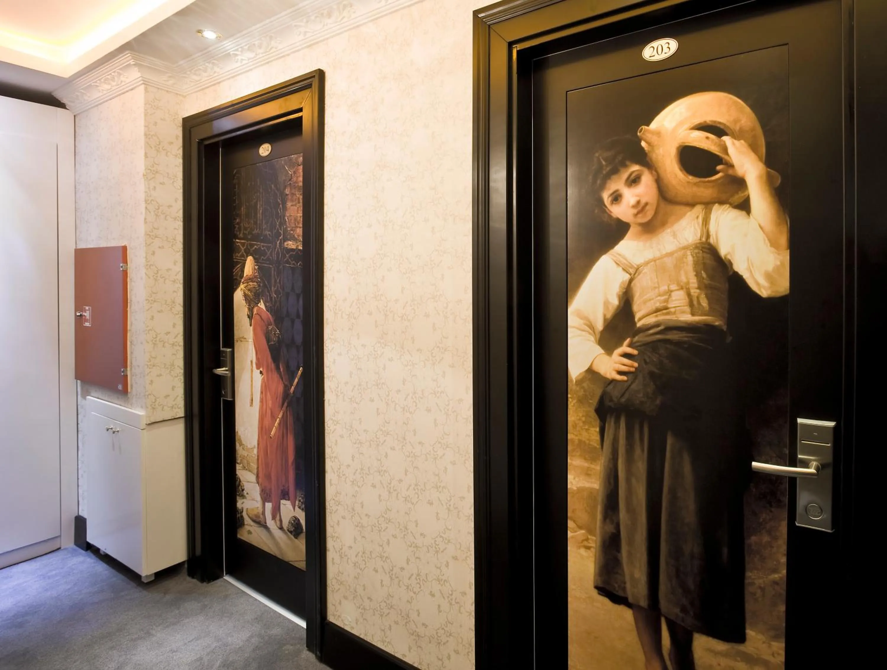 Decorative detail in Ascot Hotel Büyükada