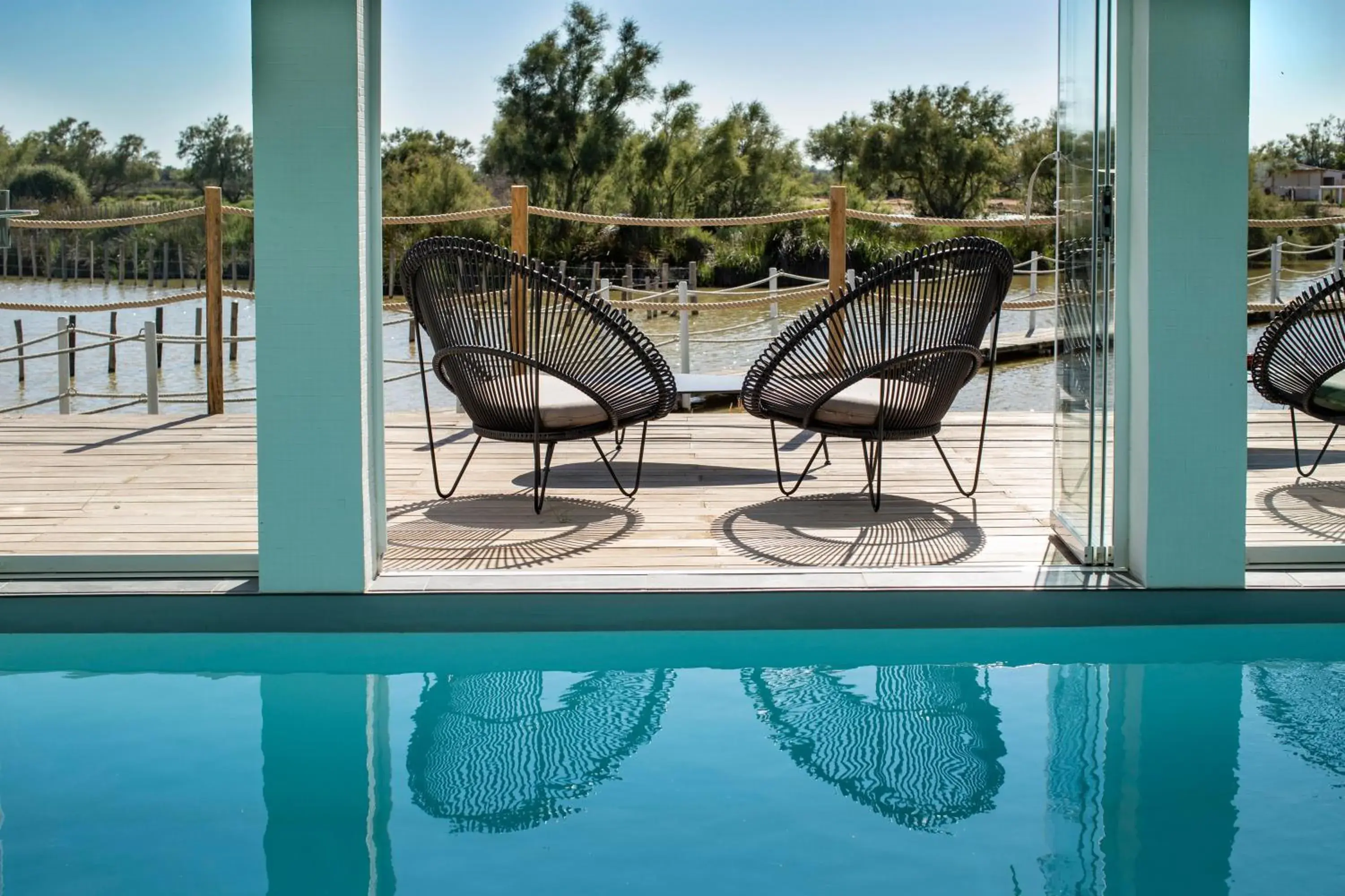 Spa and wellness centre/facilities in Mas de la Fouque - Hôtel & Spa Spa and wellness centre/facilities in Mas de la Fouque - Hôtel & Spa