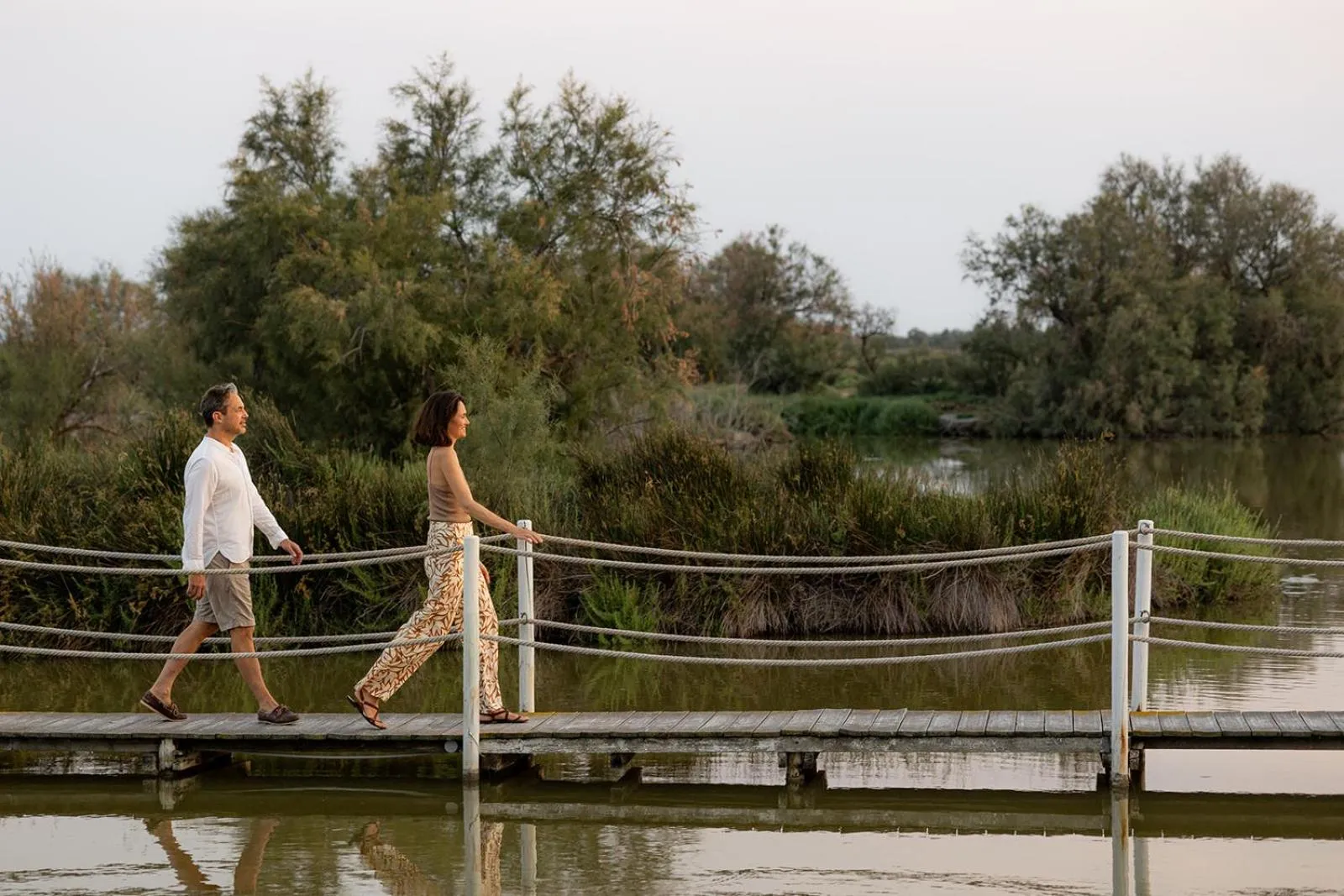 Natural landscape in Mas de la Fouque - Hôtel & Spa