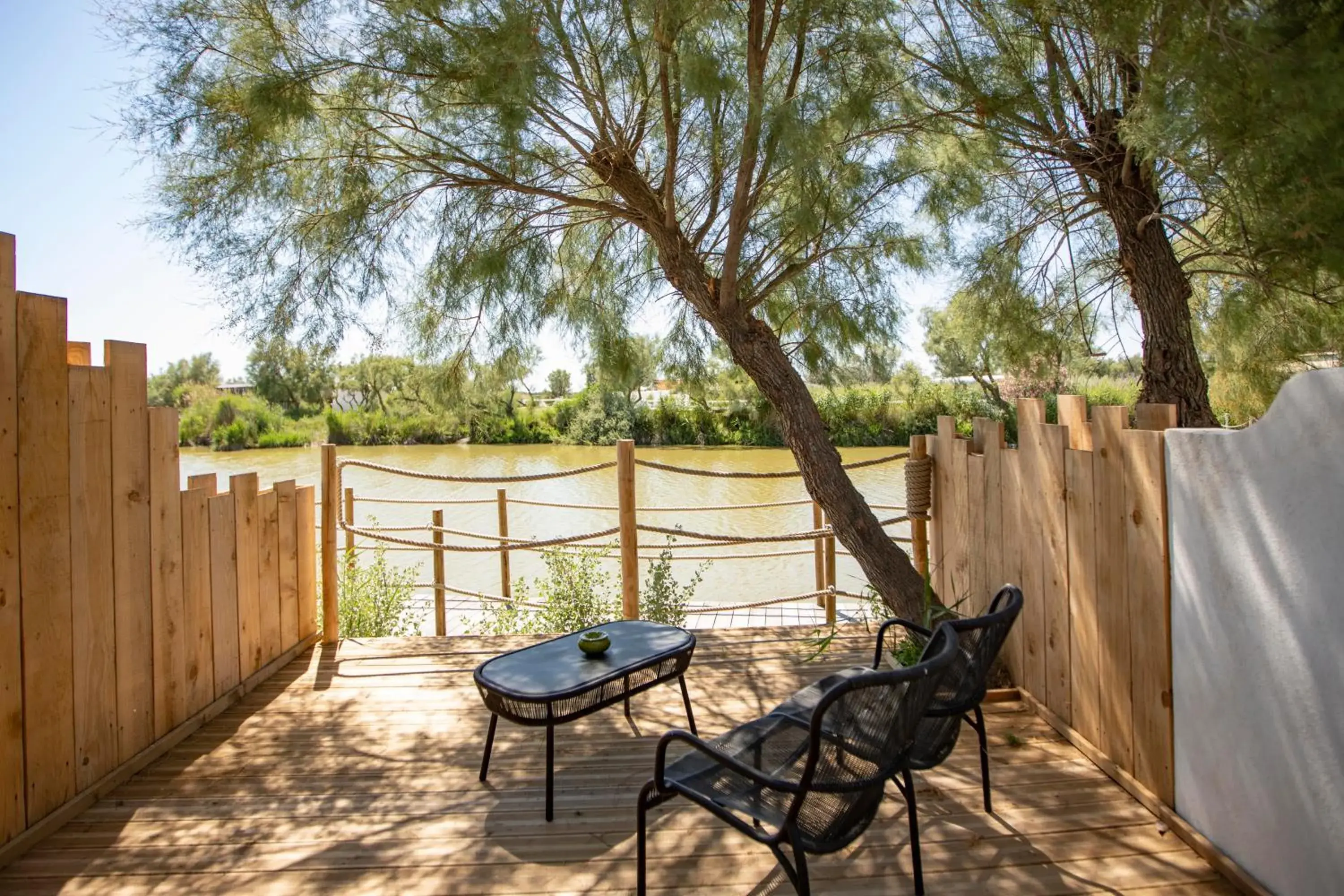 Garden view in Mas de la Fouque - Hôtel & Spa Garden view in Mas de la Fouque - Hôtel & Spa