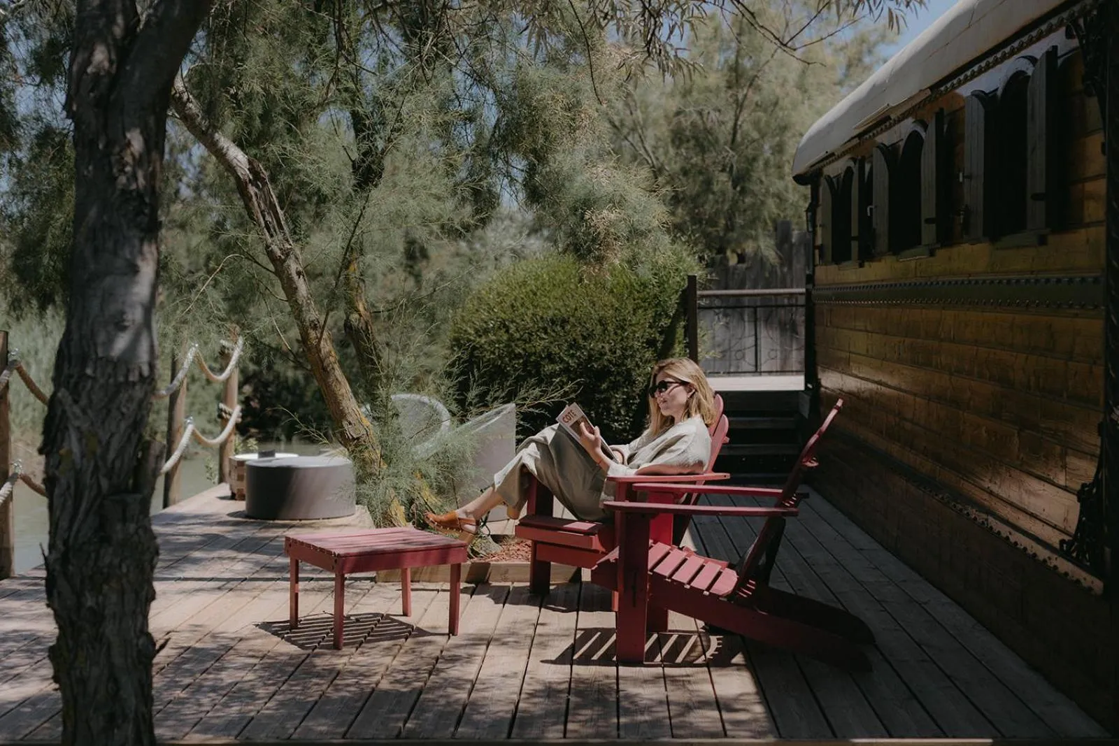Bedroom in Mas de la Fouque - Hôtel & Spa