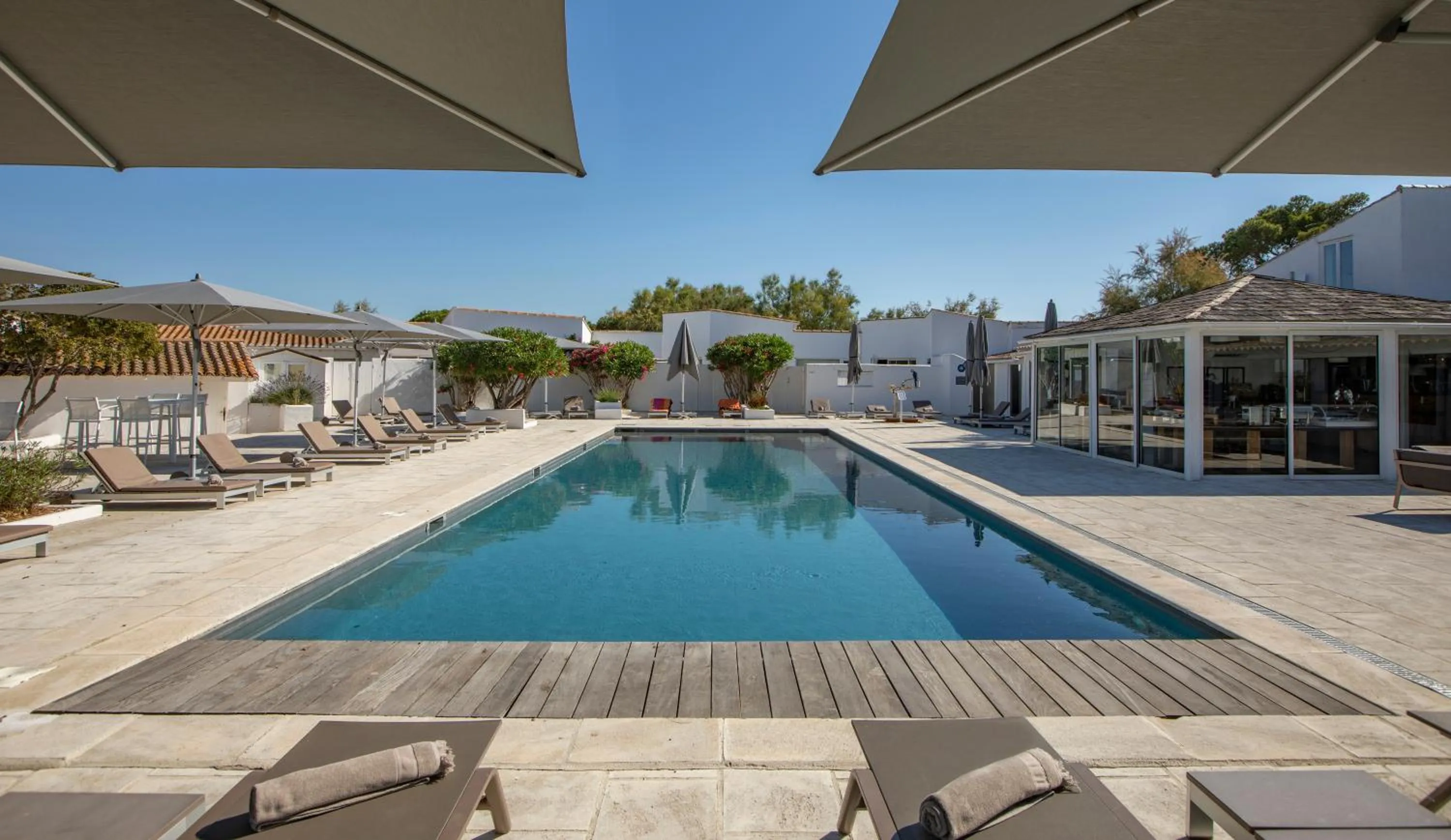 Patio in Mas de la Fouque - Hôtel & Spa