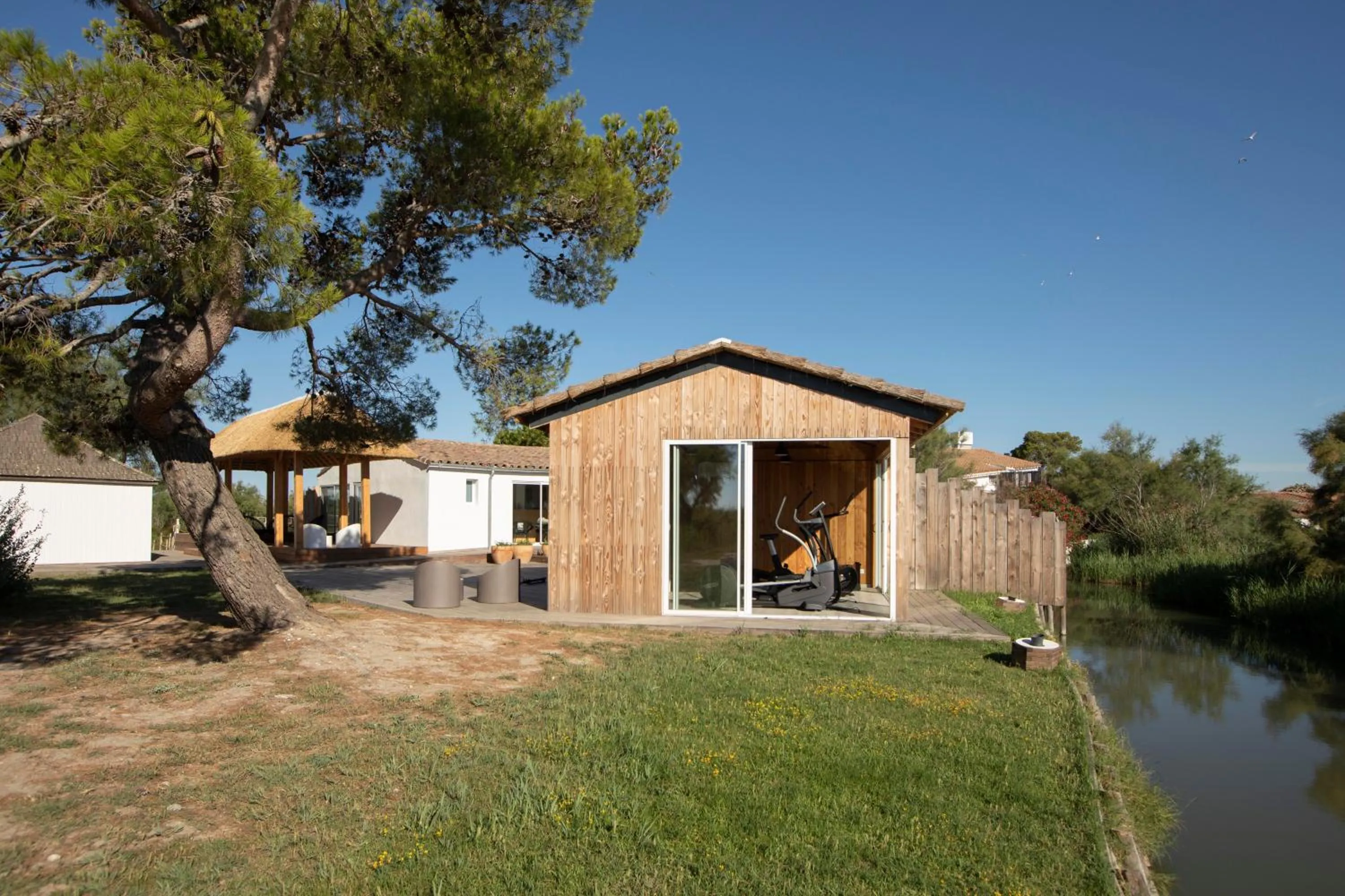 Fitness centre/facilities in Mas de la Fouque - Hôtel & Spa