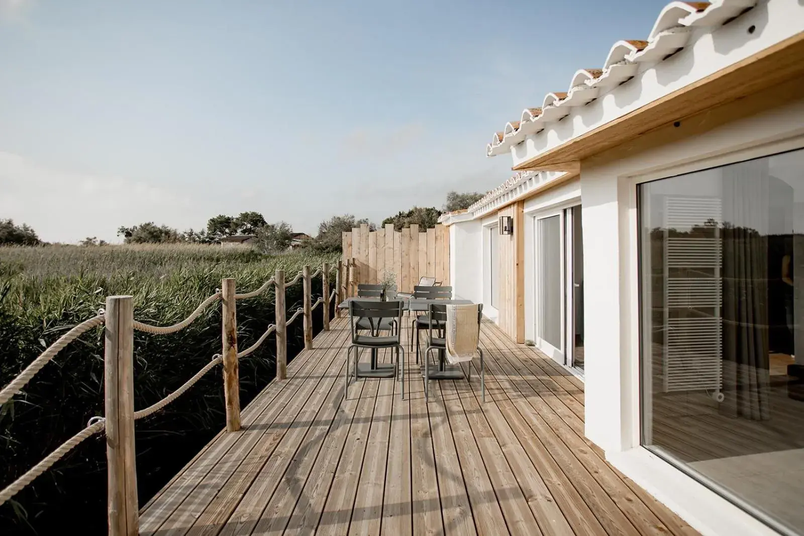 Garden view in Mas de la Fouque - Hôtel & Spa Garden view in Mas de la Fouque - Hôtel & Spa