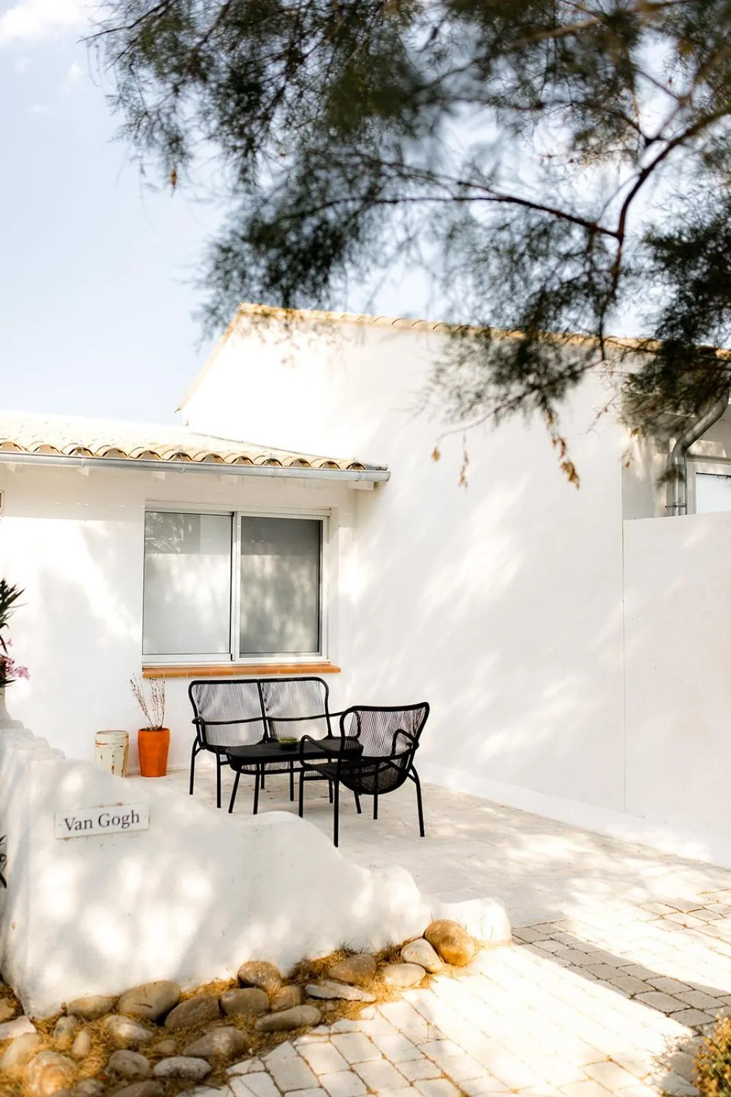 Patio in Mas de la Fouque - Hôtel & Spa