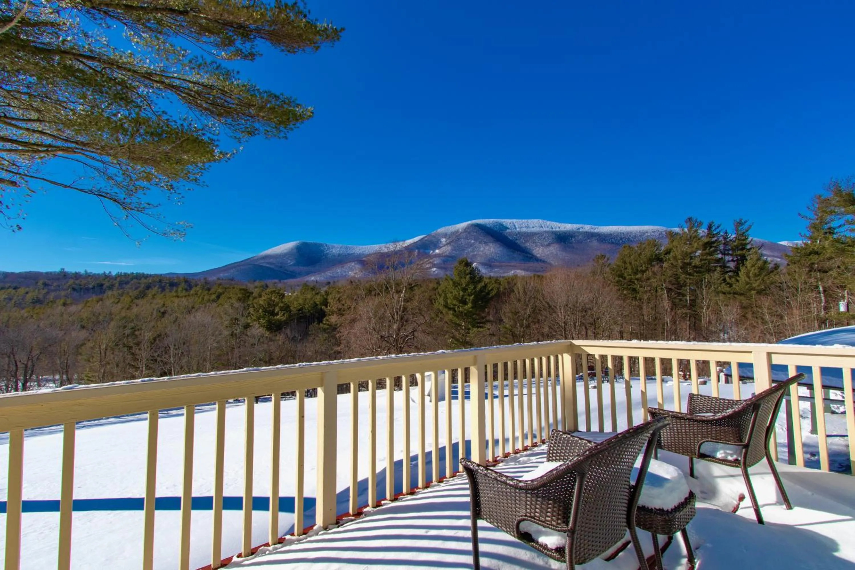 Patio in Wilburton Inn