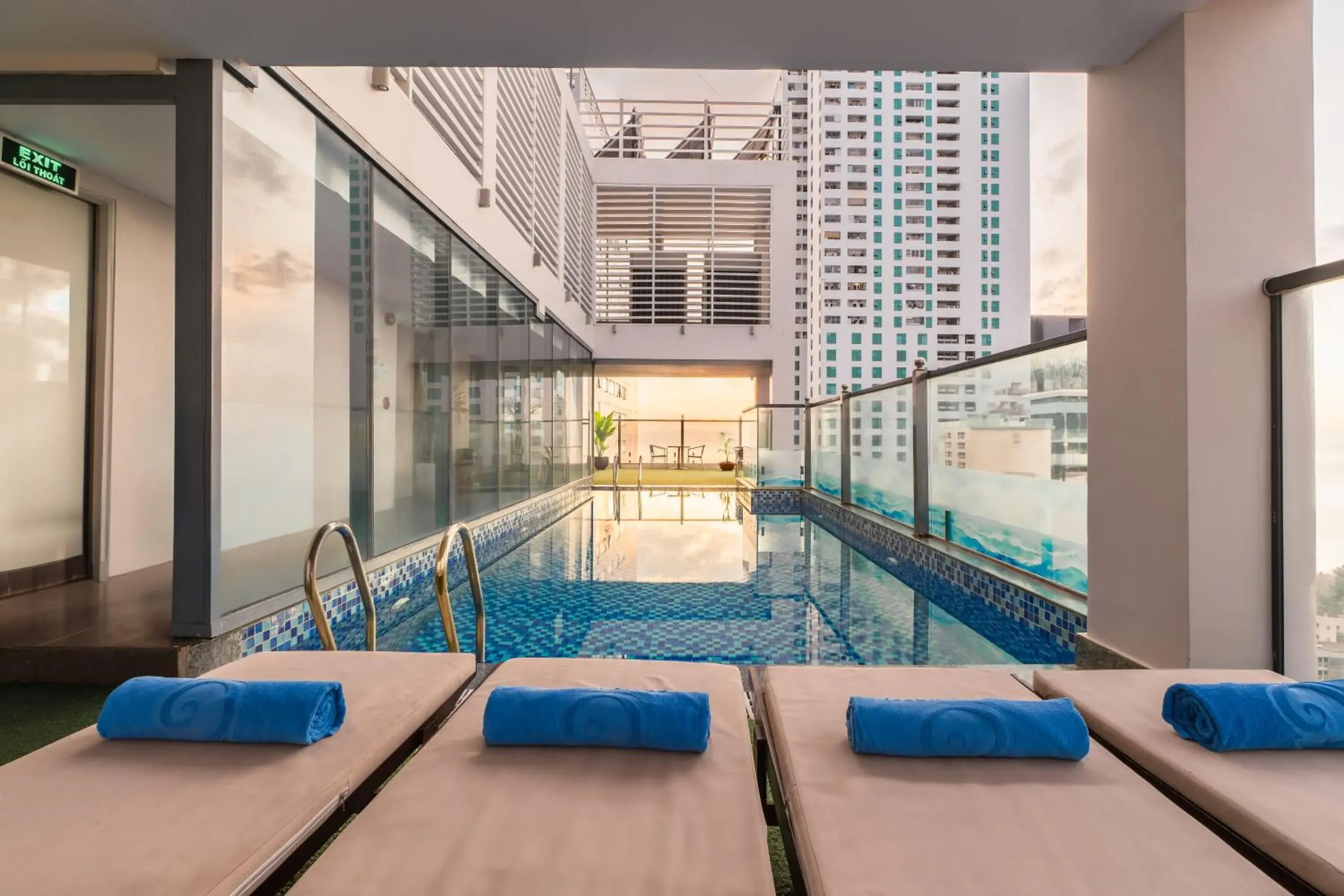 Swimming pool in Gosia Hotel Swimming pool in Gosia Hotel