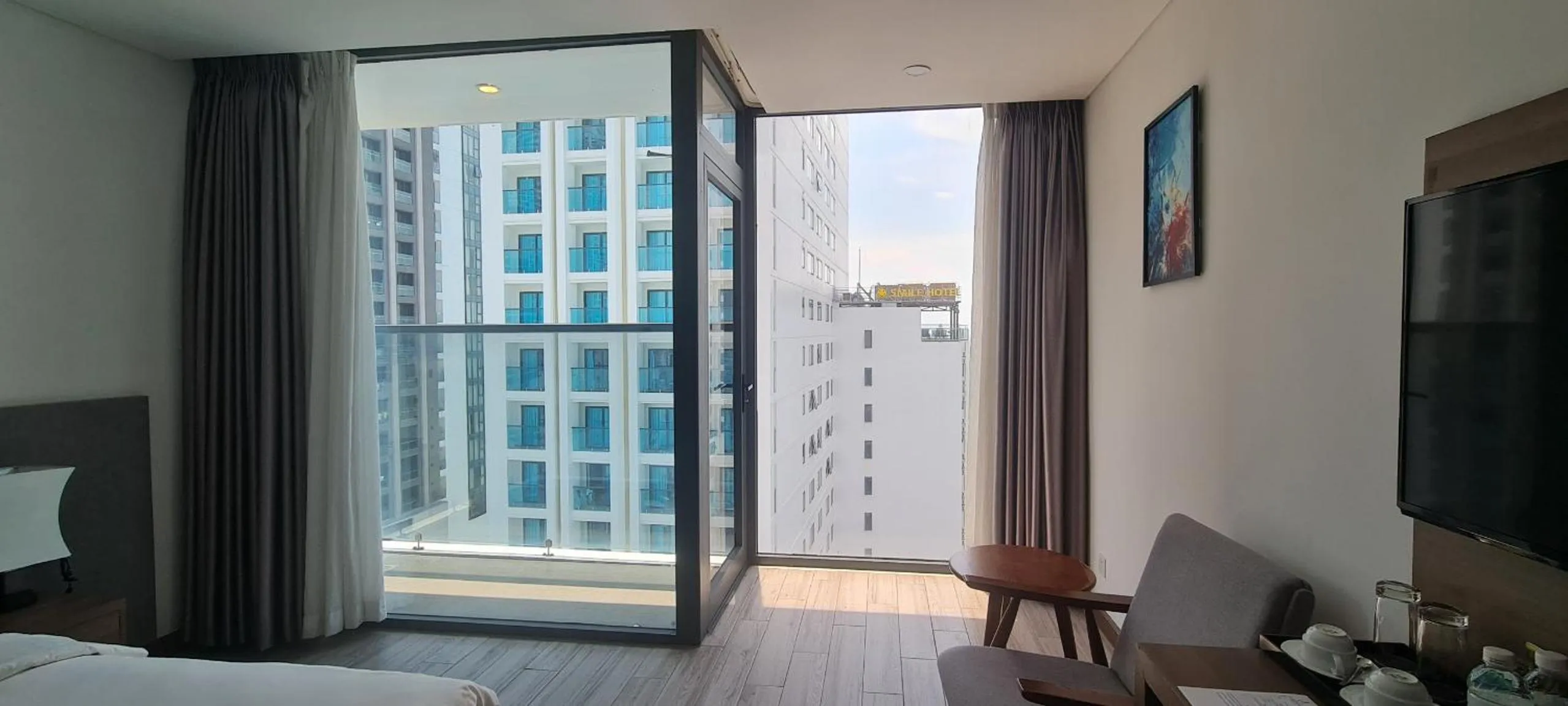 View (from property/room), Bed in Gosia Hotel