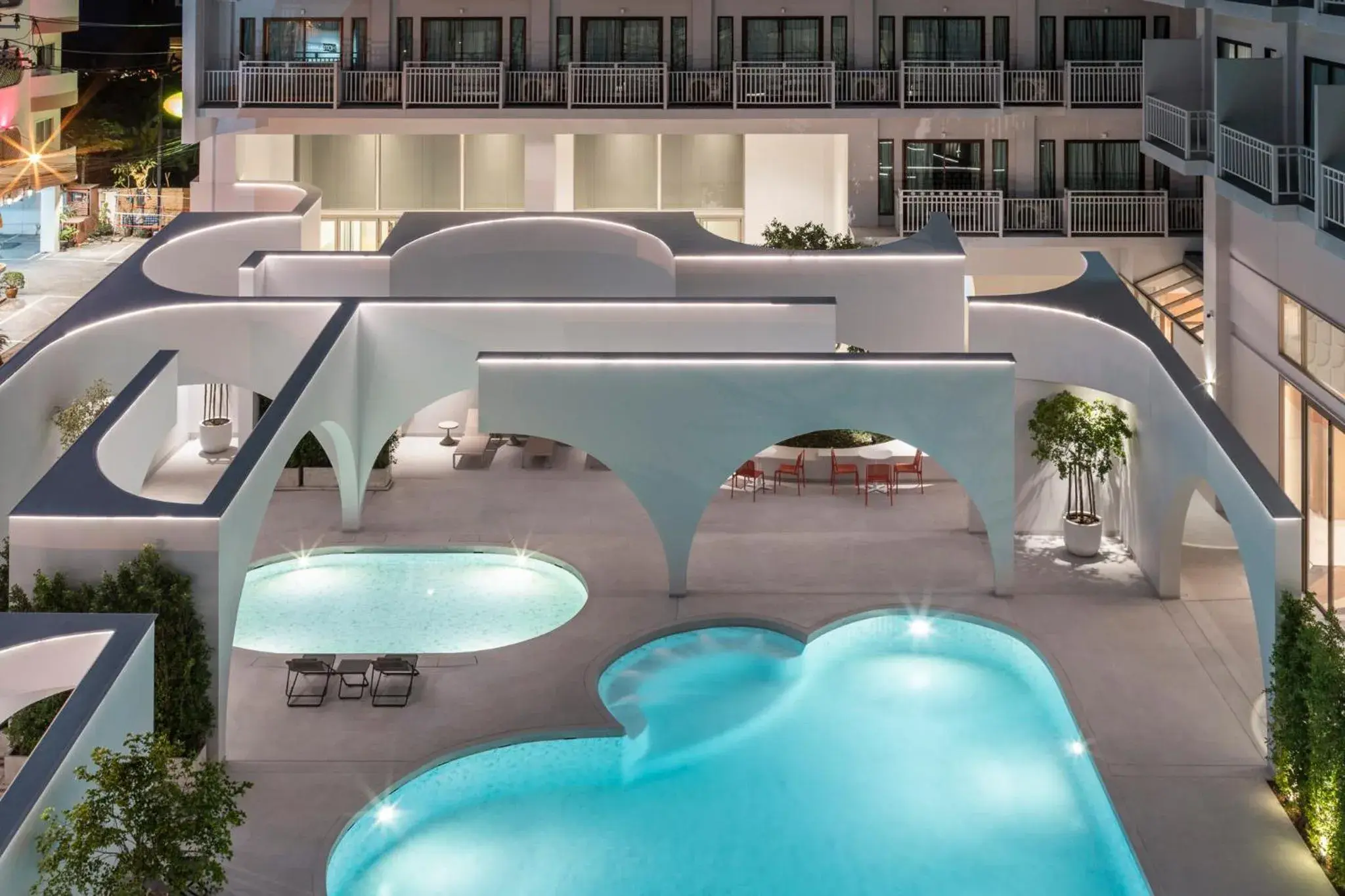 Pool view in Terra Nara Pool view in Terra Nara