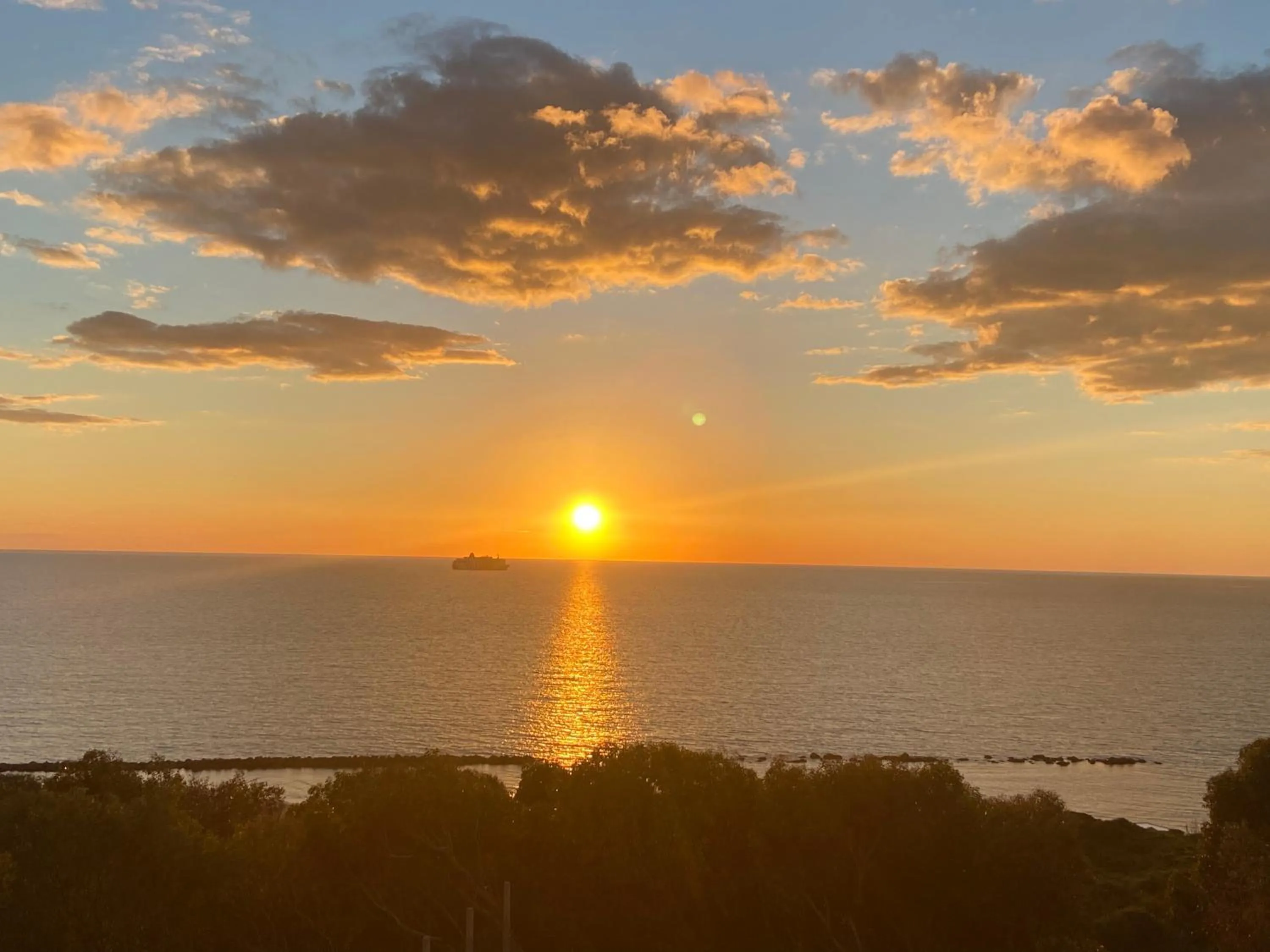 Sunset in Locazione Turistica Il Tucano