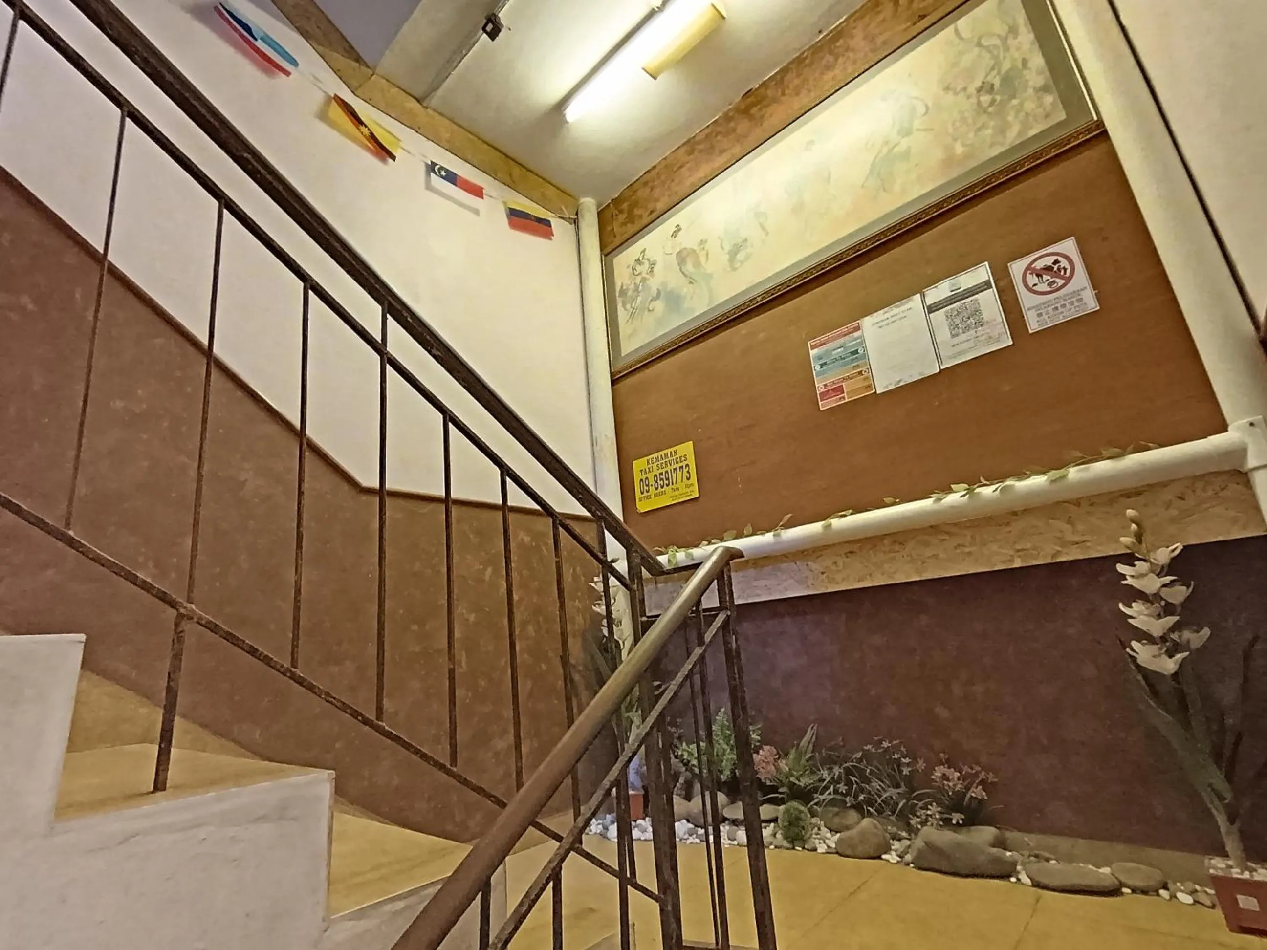 Property building in New Budget Inn Hotel