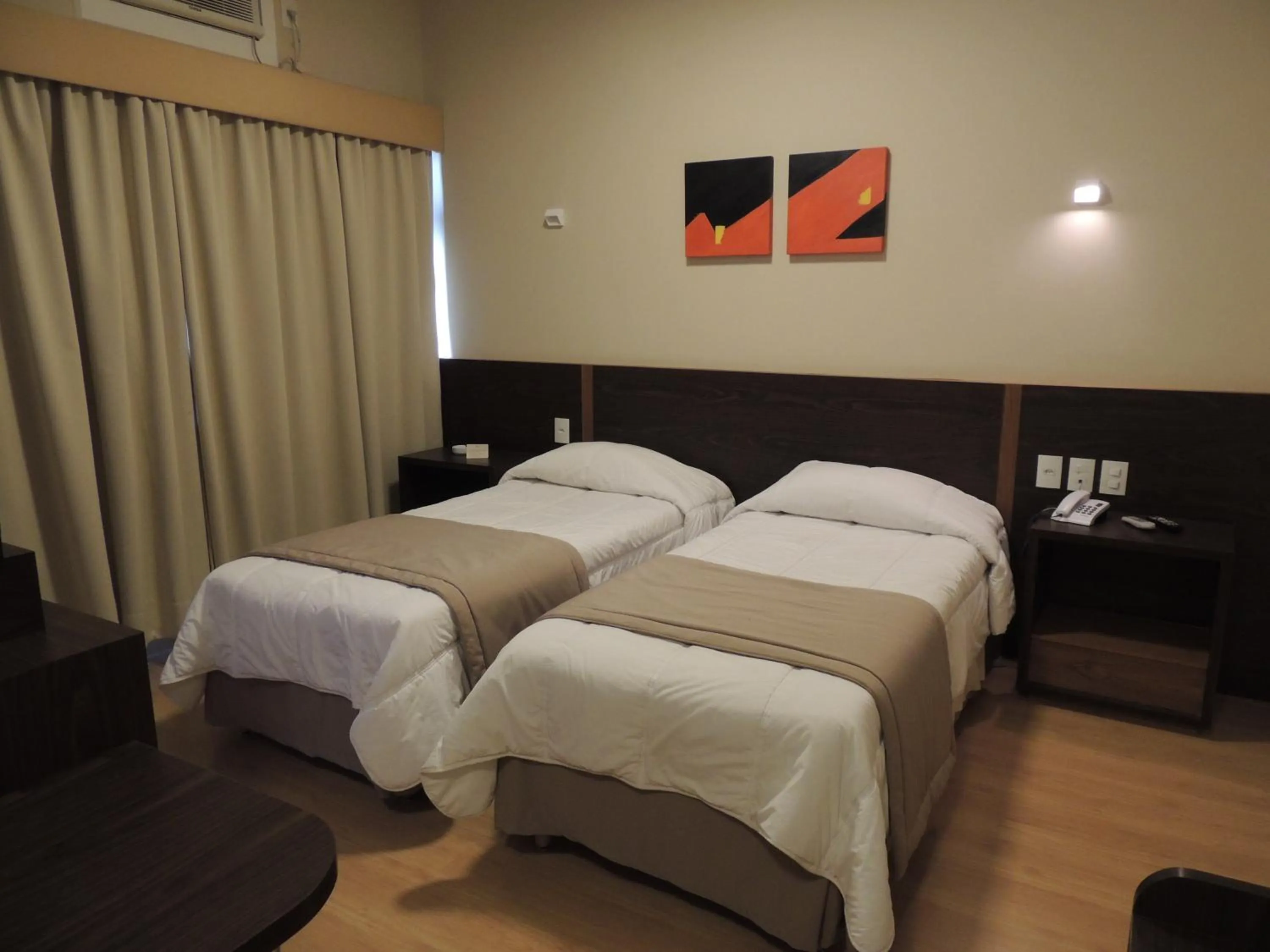 Bed in Entremares Hotel