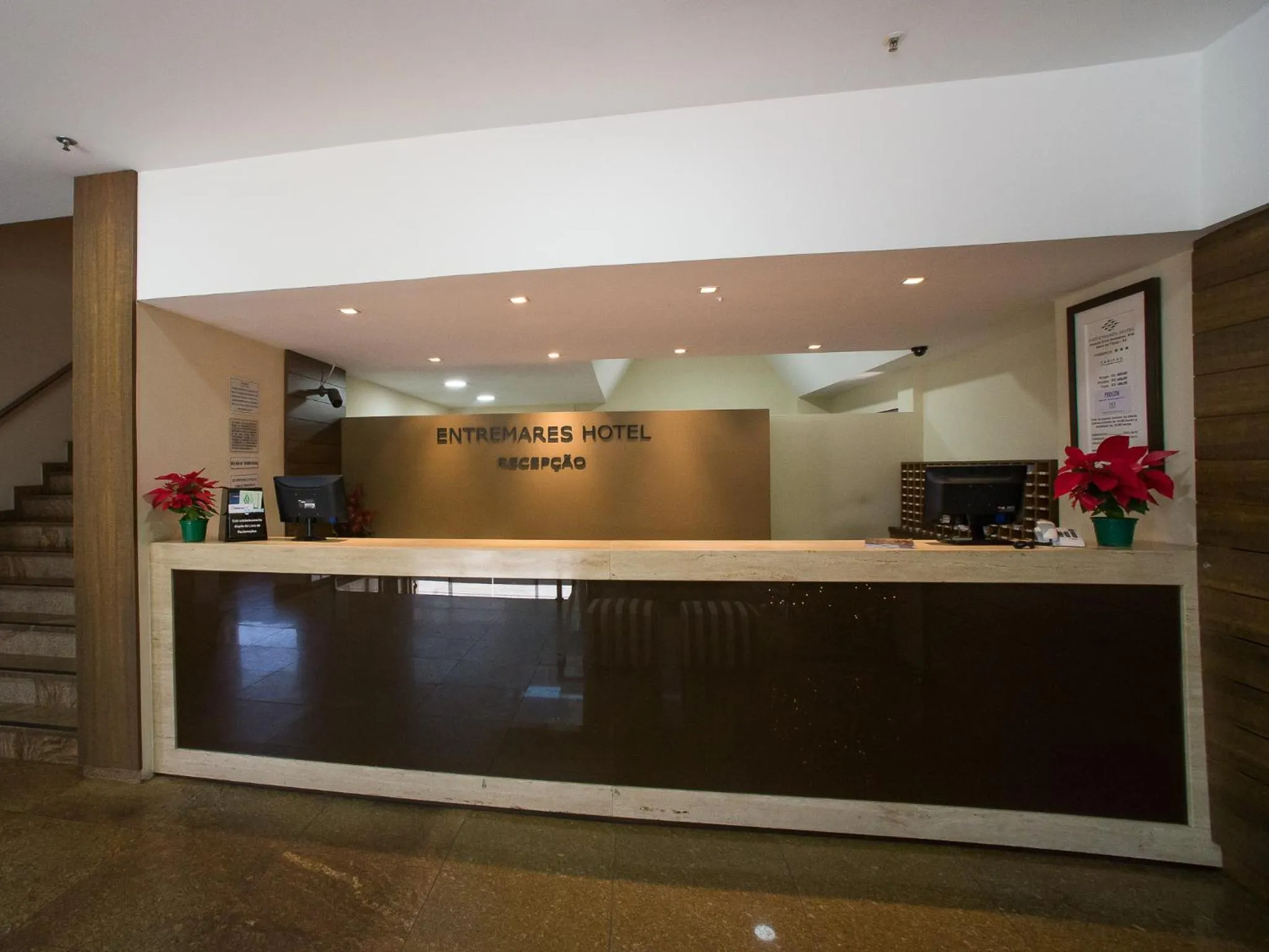 Lobby or reception in Entremares Hotel