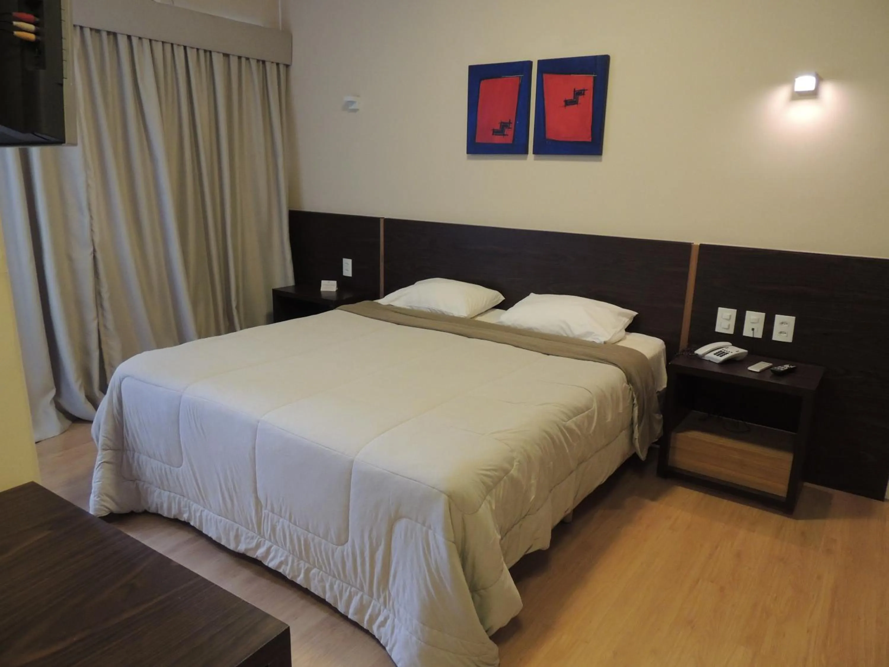 Bed in Entremares Hotel