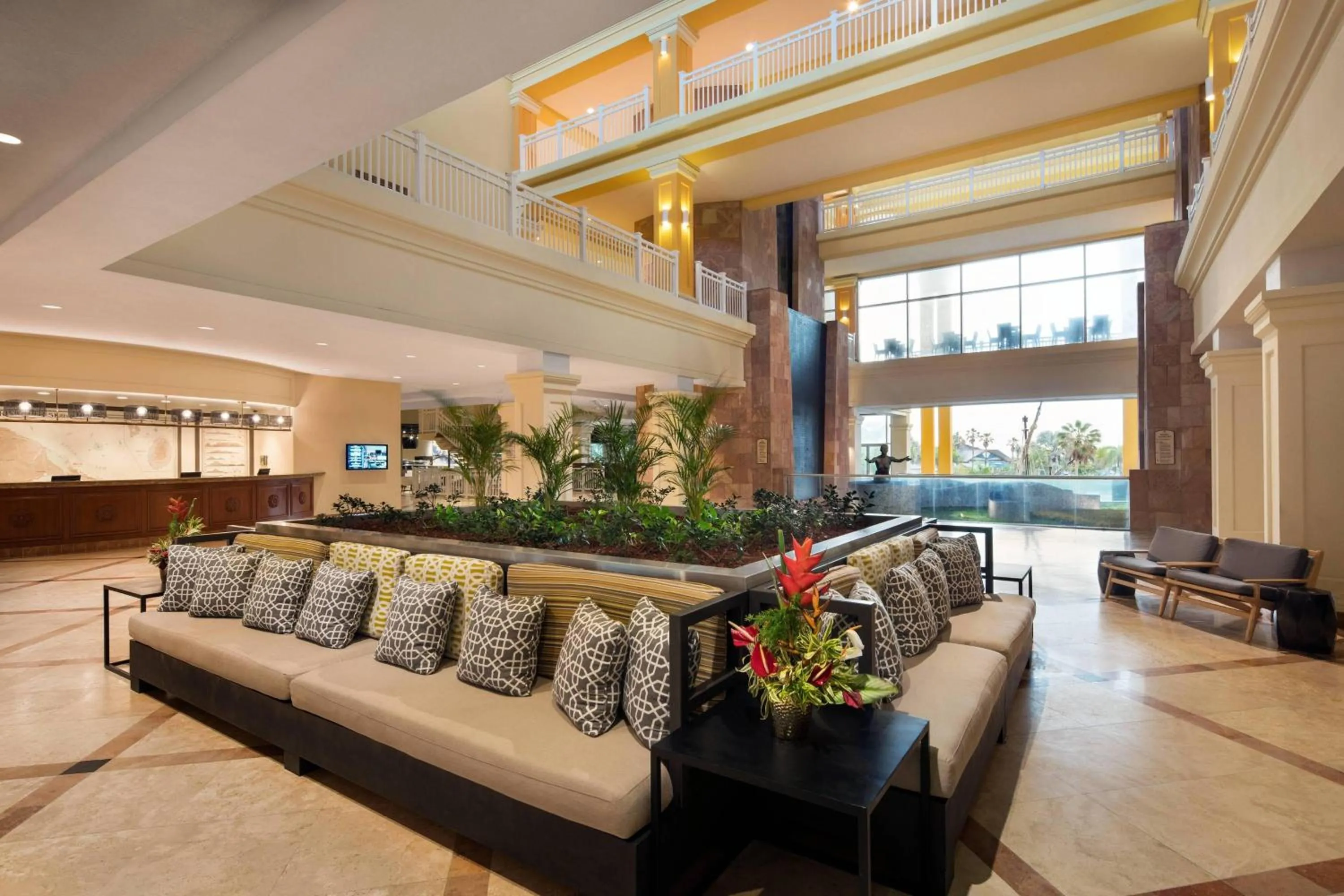 Lobby or reception in St Kitts Marriott Beach Resort, Casino & Spa