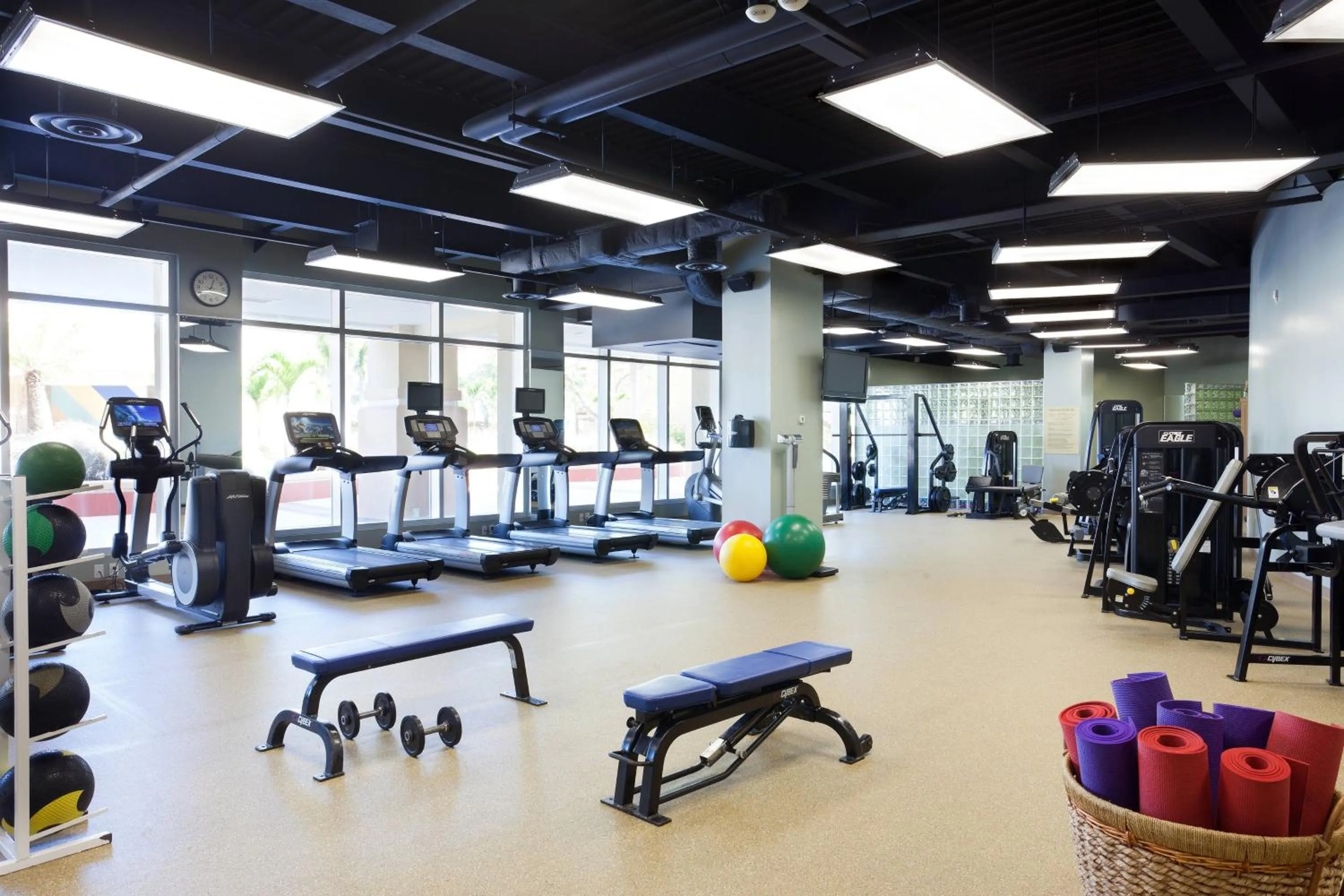 Fitness centre/facilities in St Kitts Marriott Beach Resort, Casino & Spa