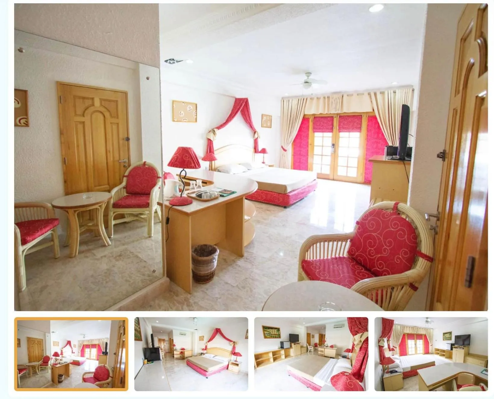 Bed in Clarkton Hotel Apartment