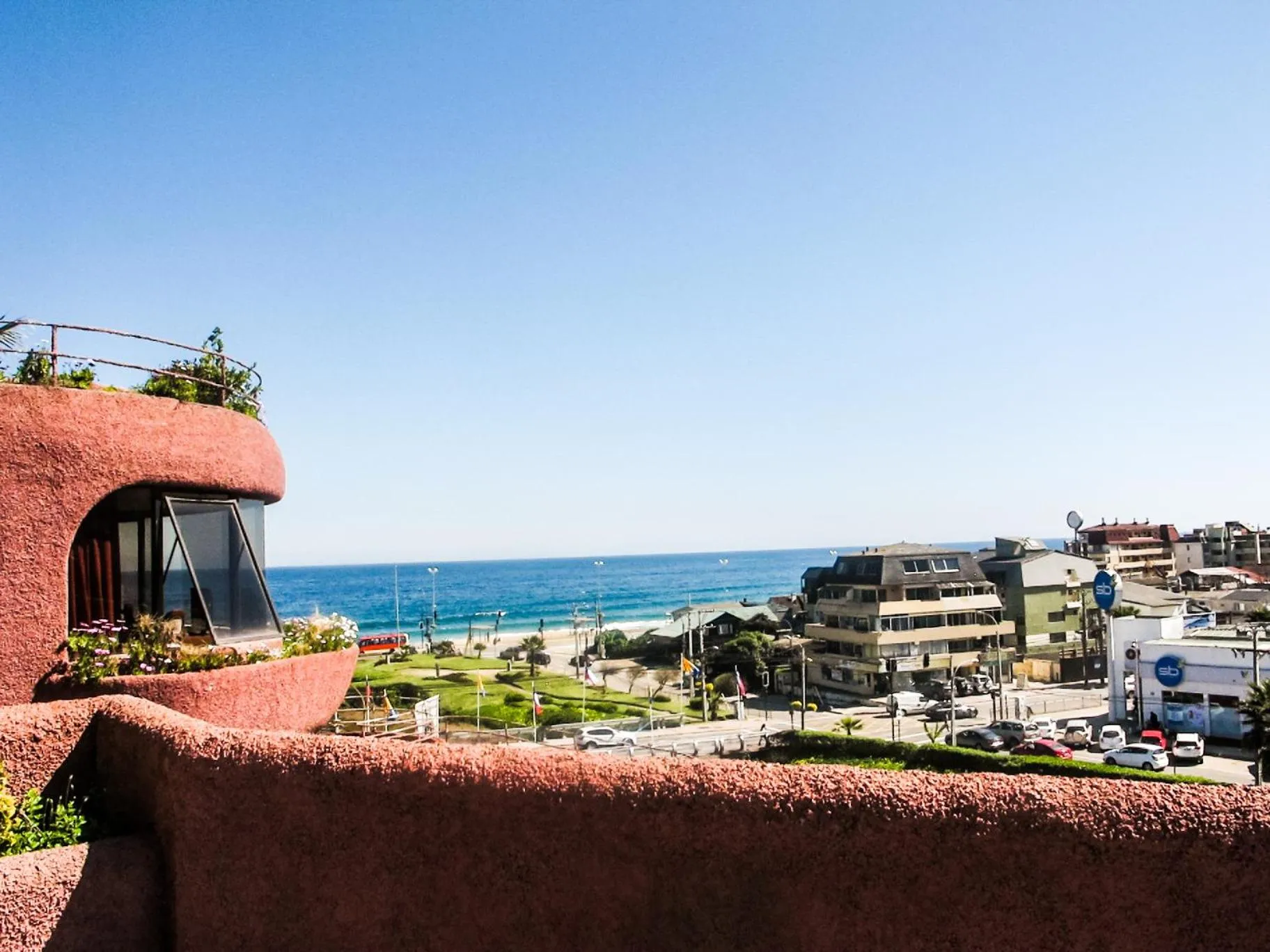Sea view in Hotel Montecarlo Viña del Mar