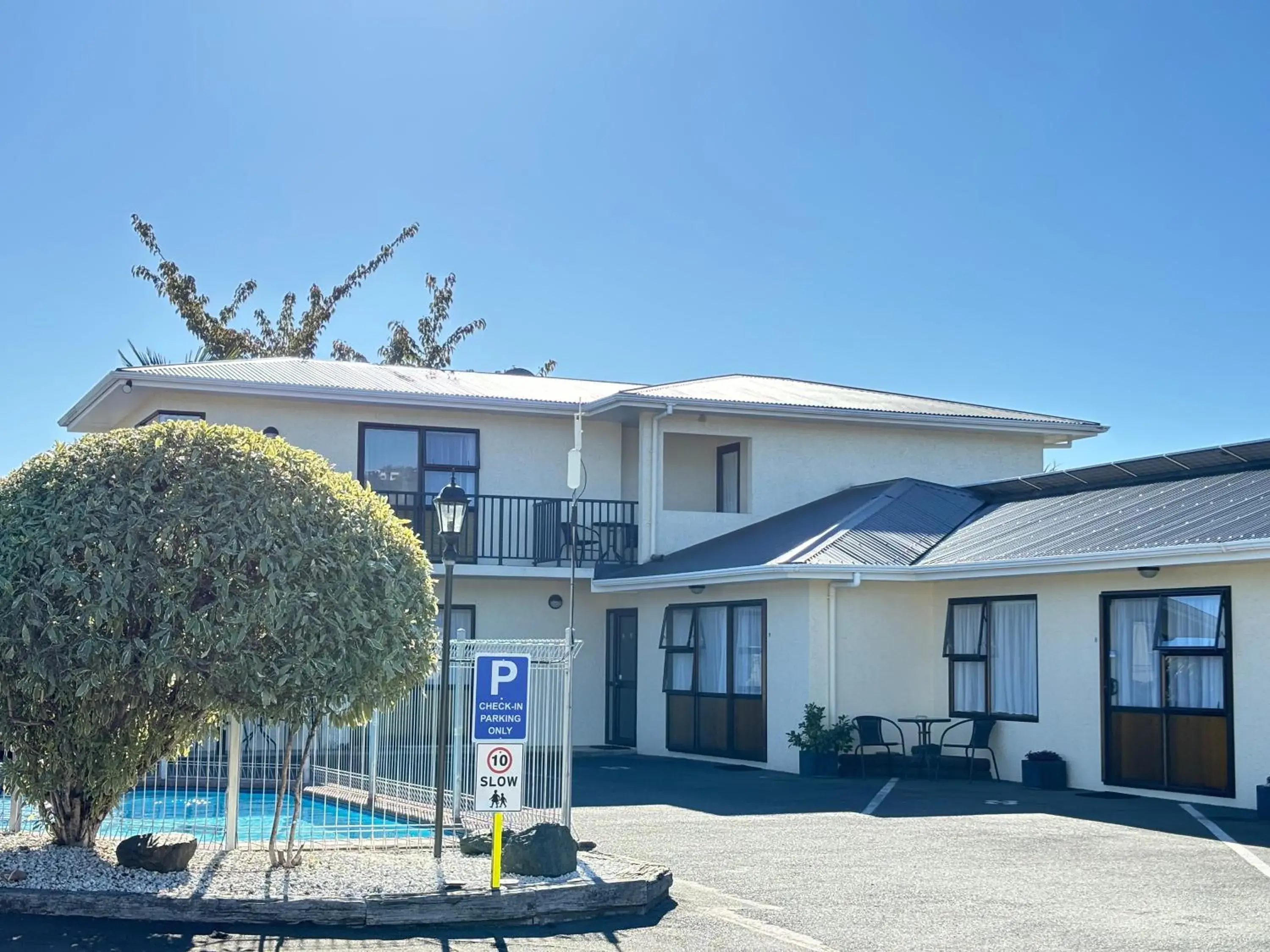 Property building in Arcadia Motel Property building in Arcadia Motel