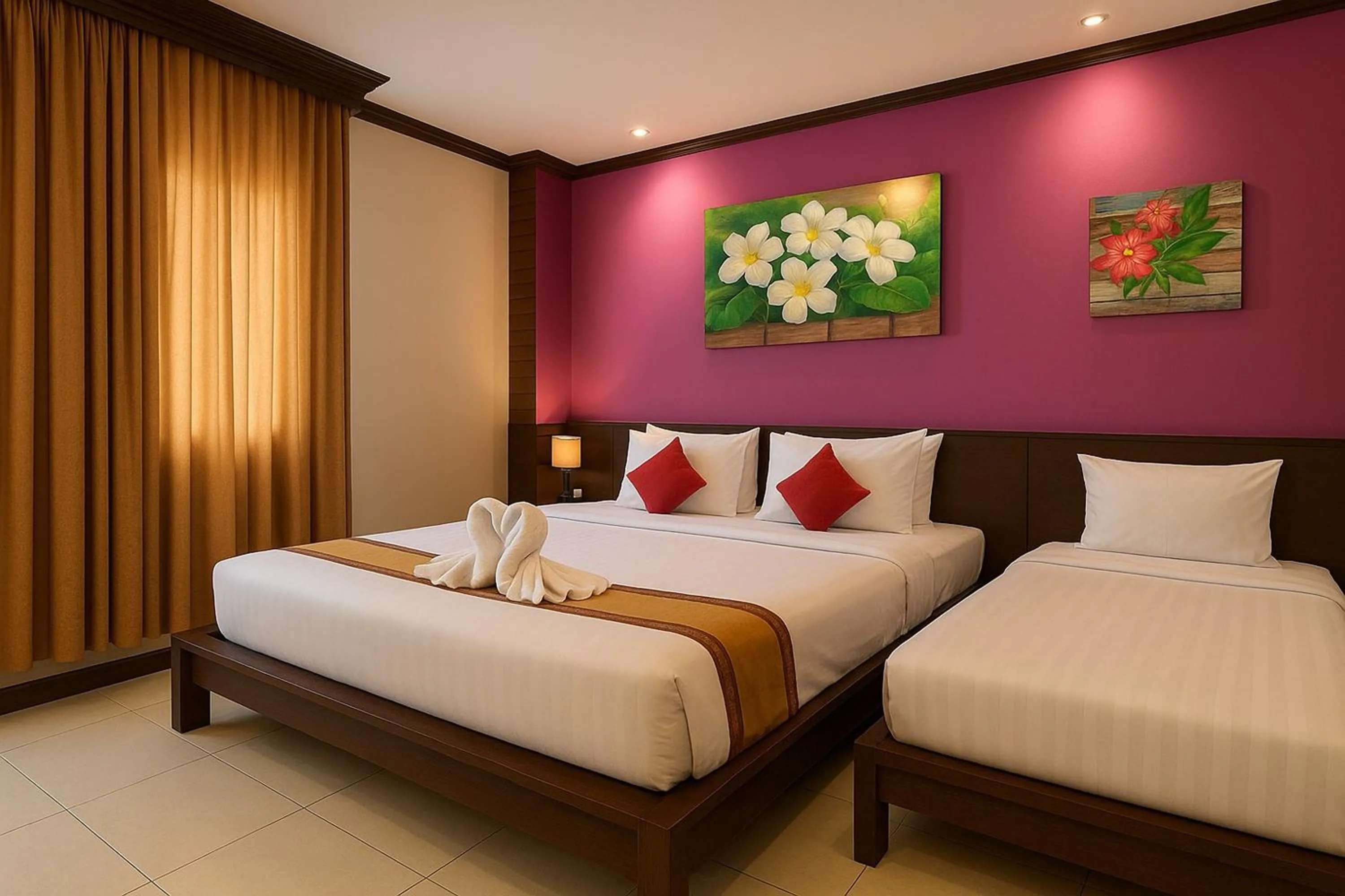 Bed in The Haleeva Aonang