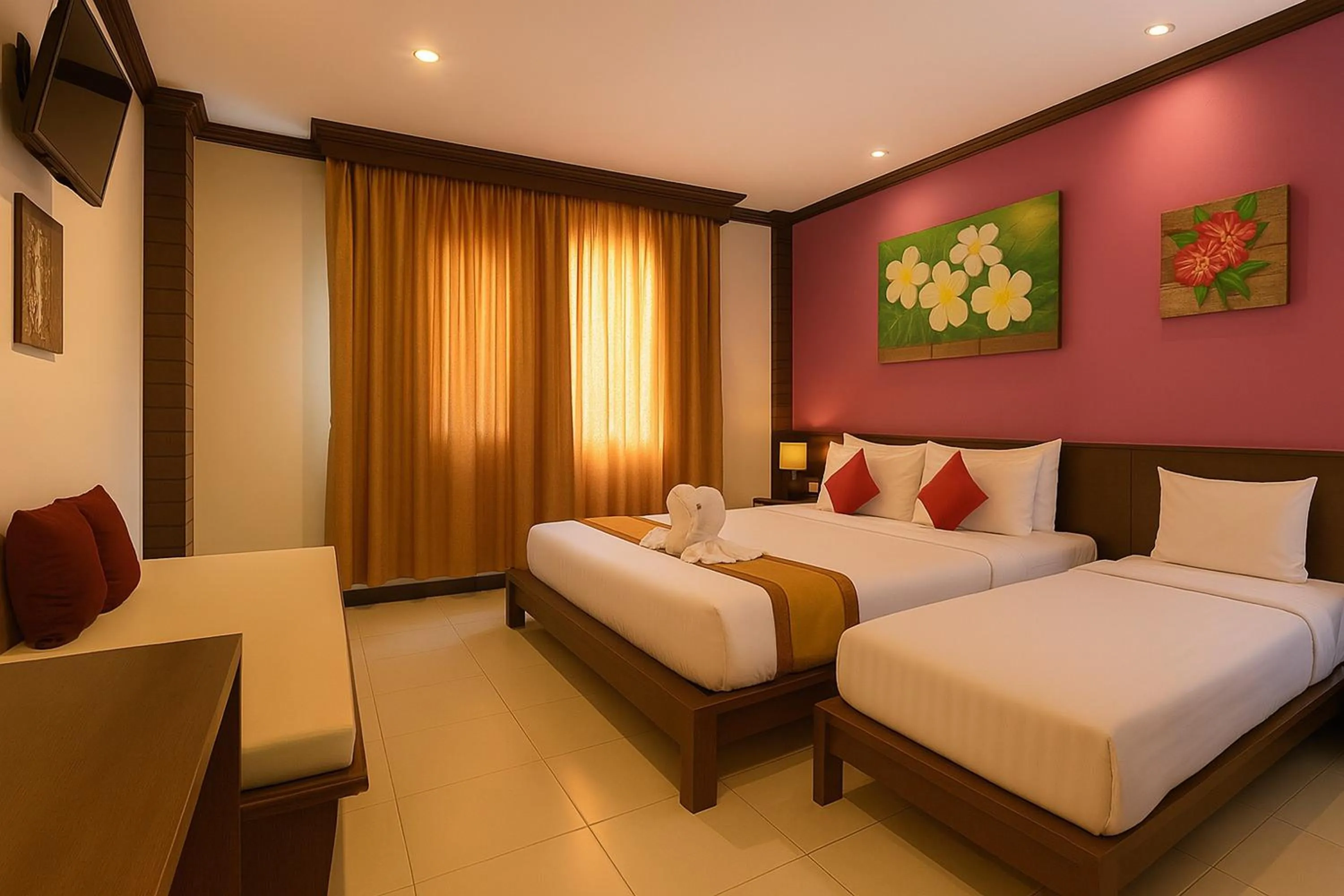 Bed in The Haleeva Aonang