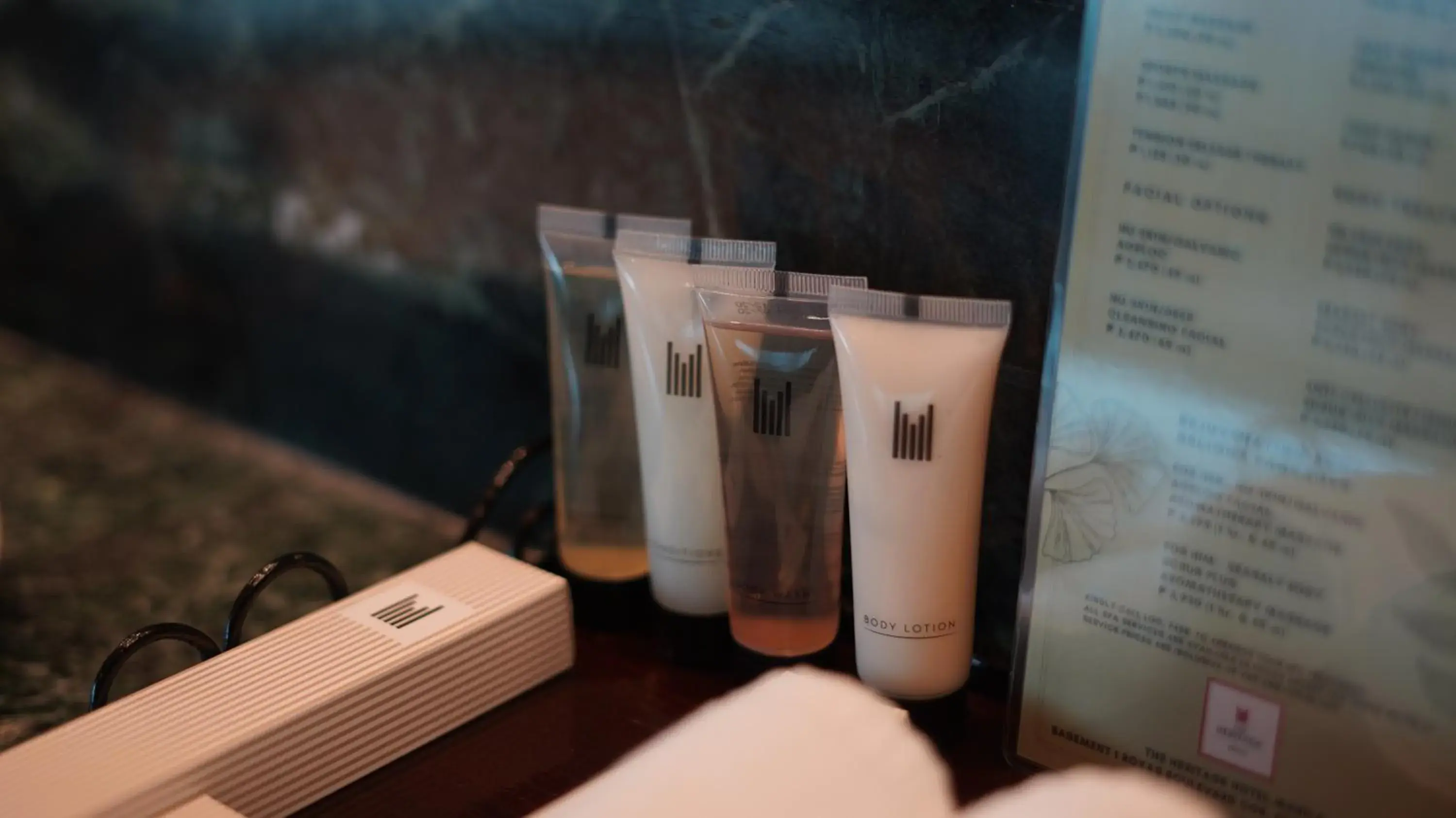 Bathroom in The Heritage Hotel Manila Bathroom in The Heritage Hotel Manila