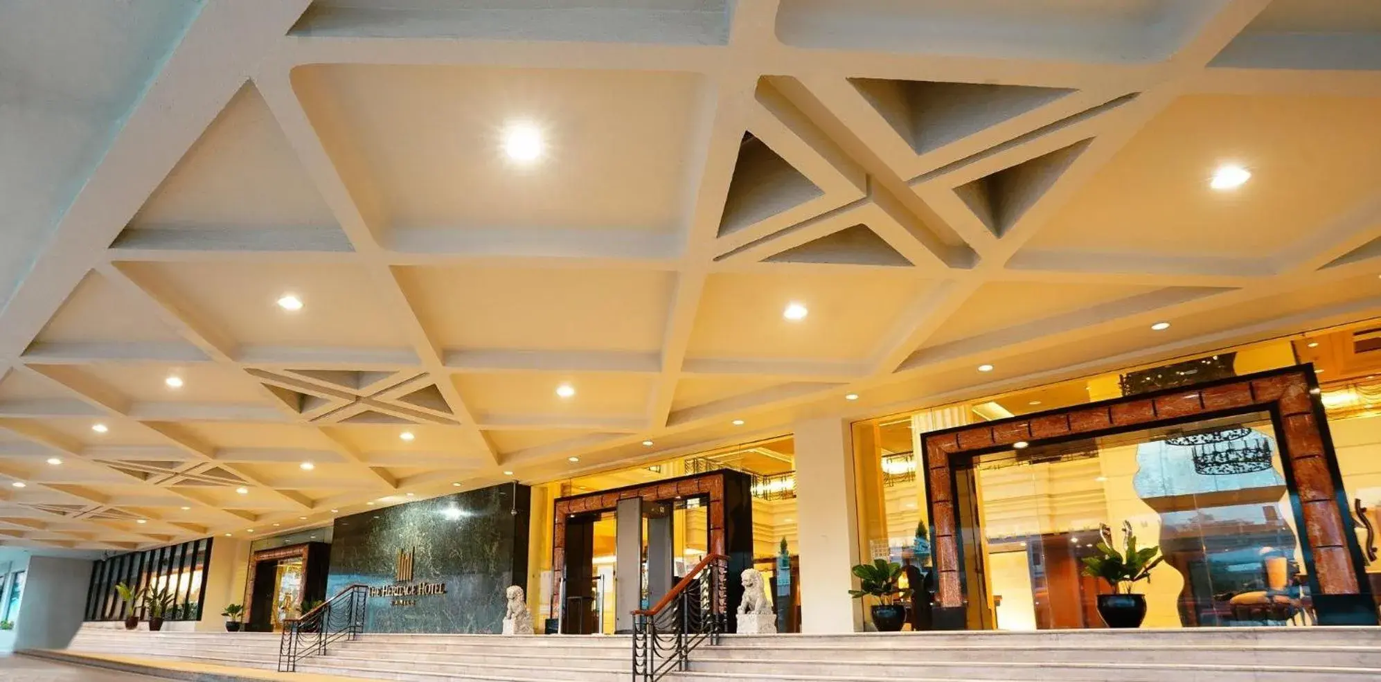 Property building in The Heritage Hotel Manila Property building in The Heritage Hotel Manila