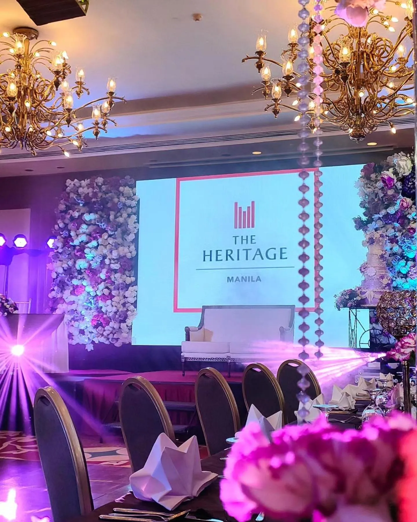 Banquet/Function facilities in The Heritage Hotel Manila