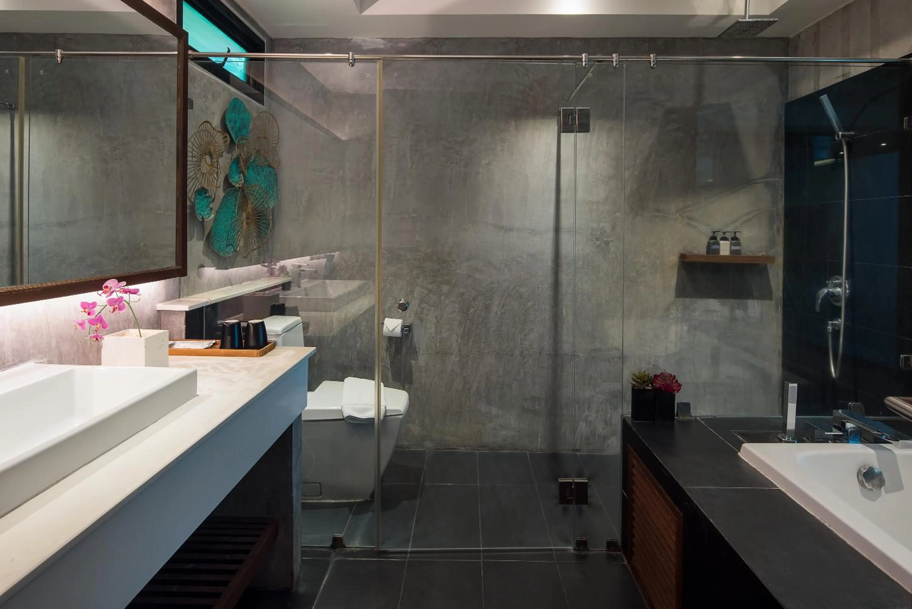 Bathroom in Idyllic Concept Resort