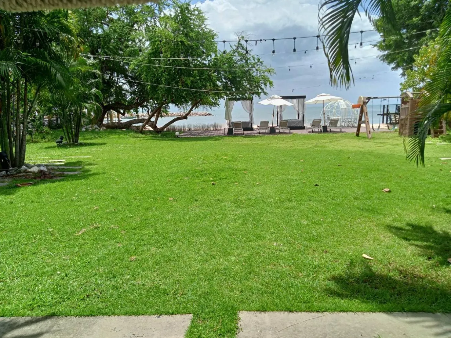 Garden in Cher Resort