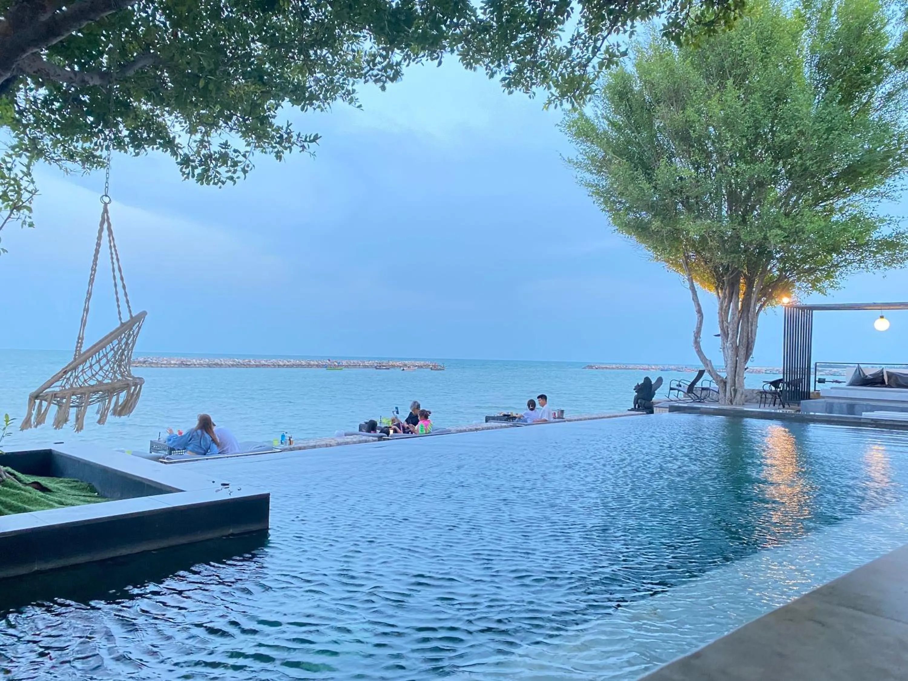 Swimming pool in Cher Resort