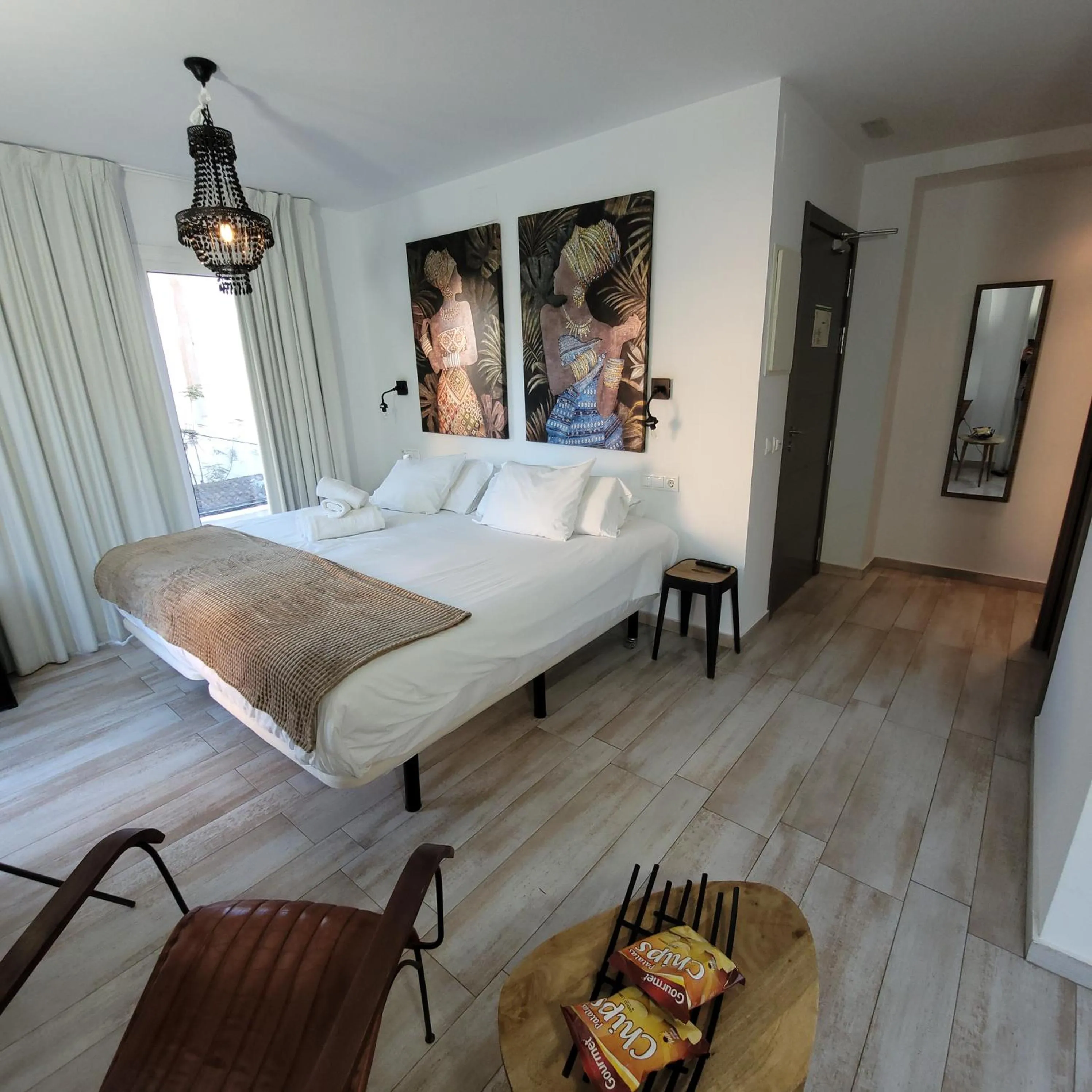 Bed in Terrace Costa Hotel