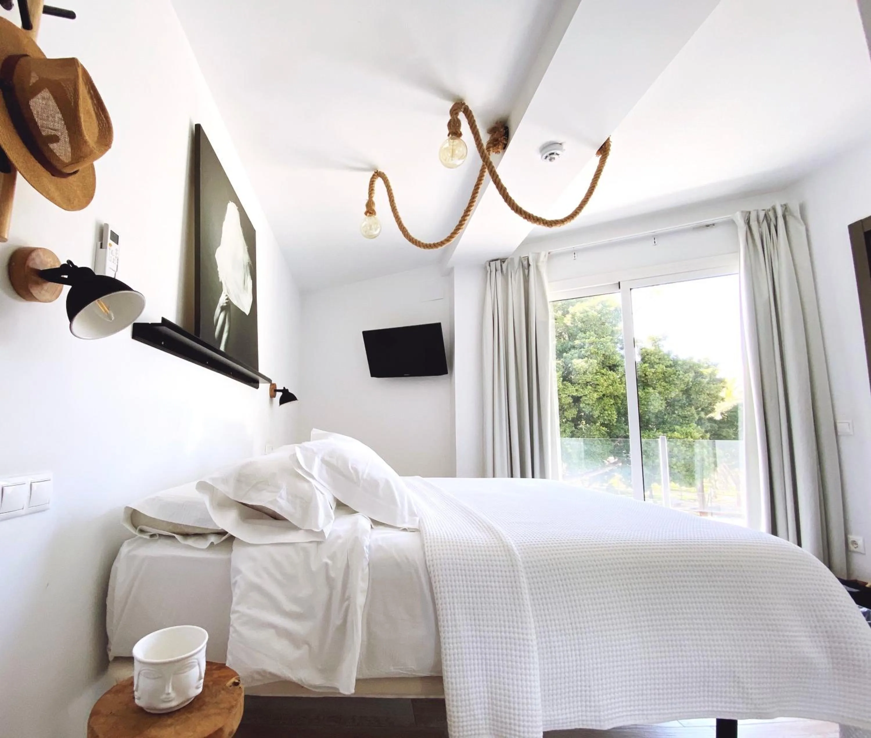 Bed in Terrace Costa Hotel