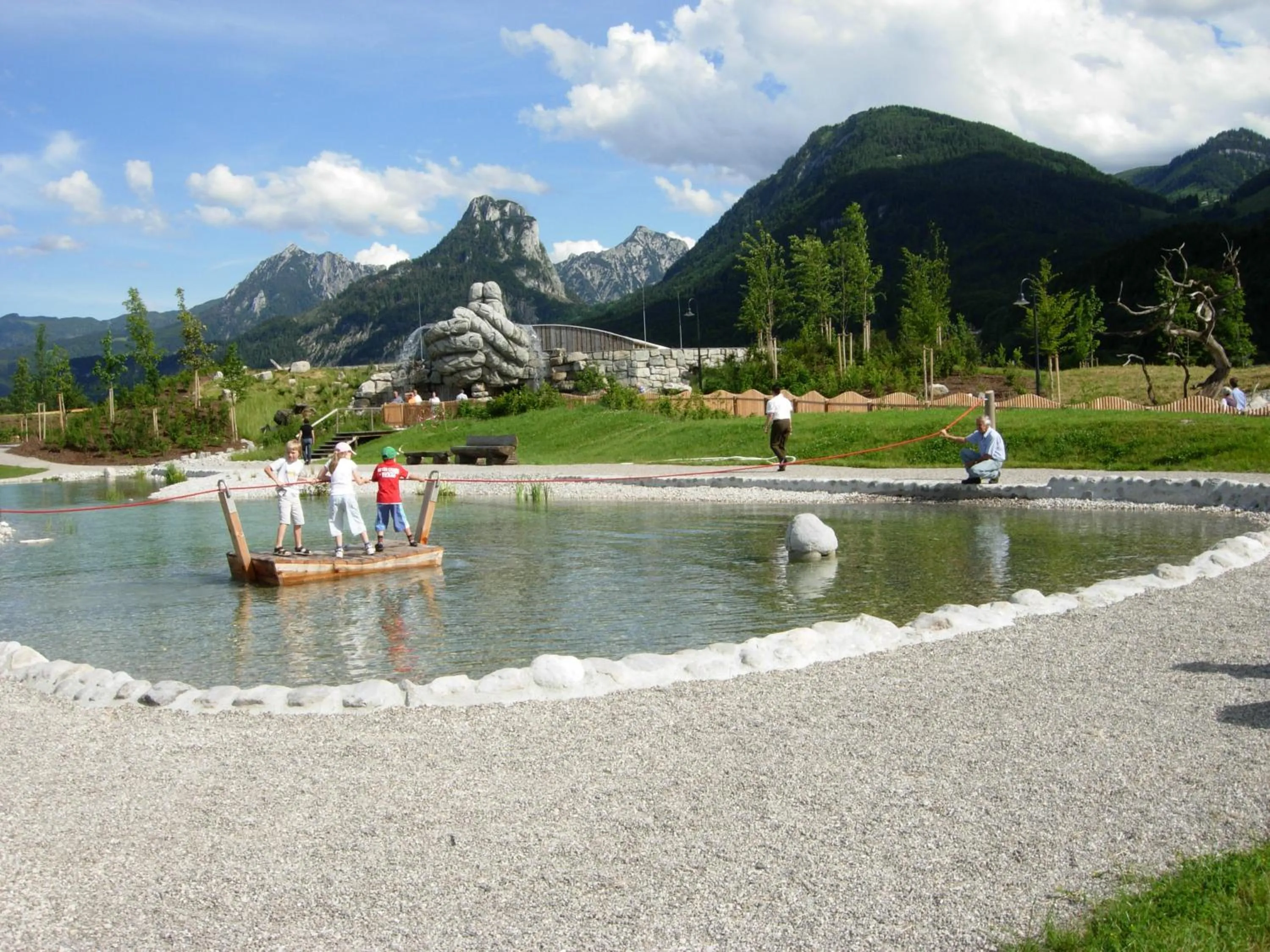 Children play ground in Hotel Seerose Wolfgangsee
