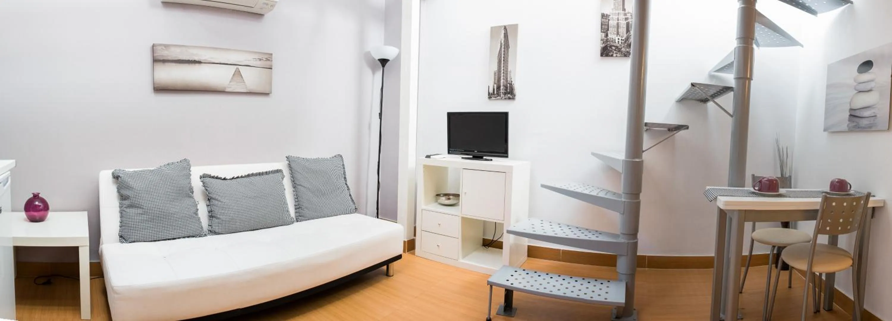 Seating area, Bed in Ronda Navarra by Valdesierra