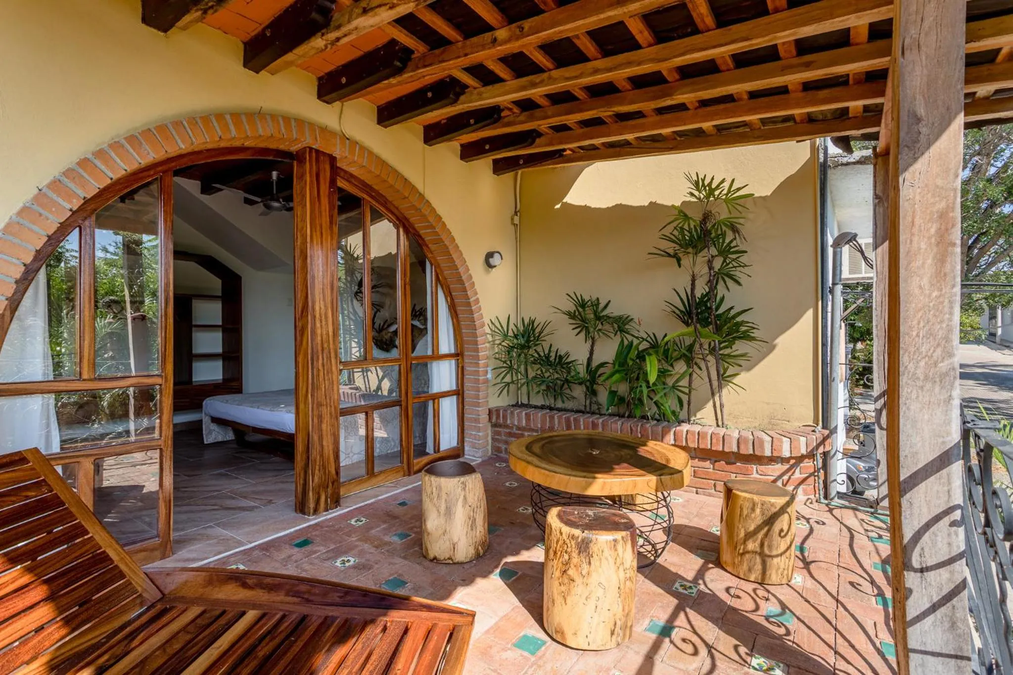 Balcony/Terrace in Suites La Hacienda