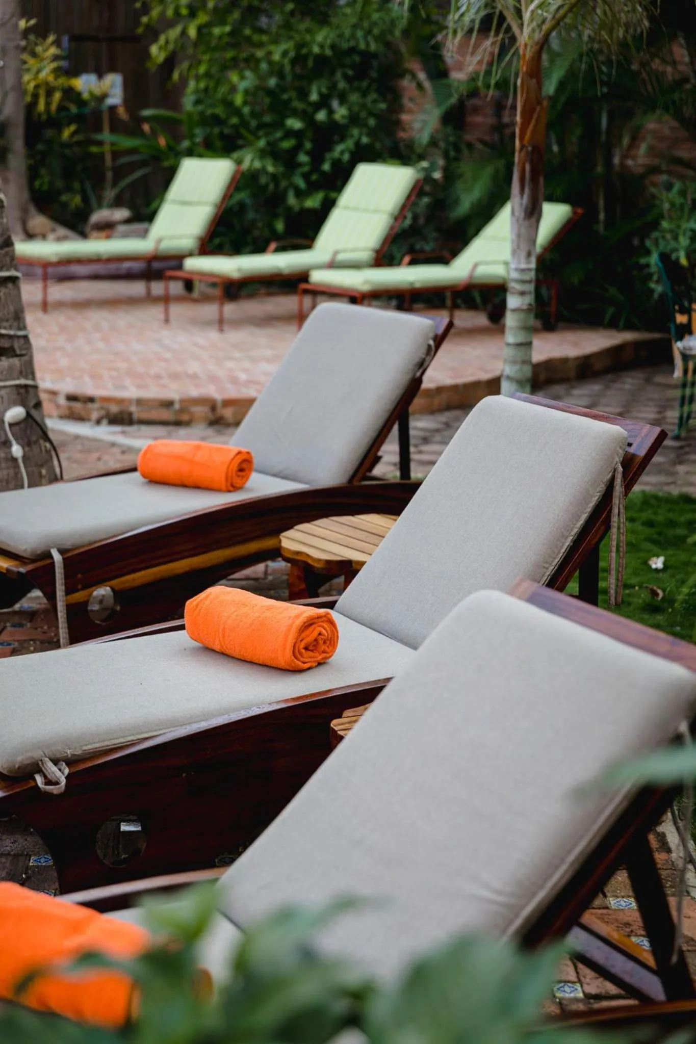Swimming pool in Suites La Hacienda