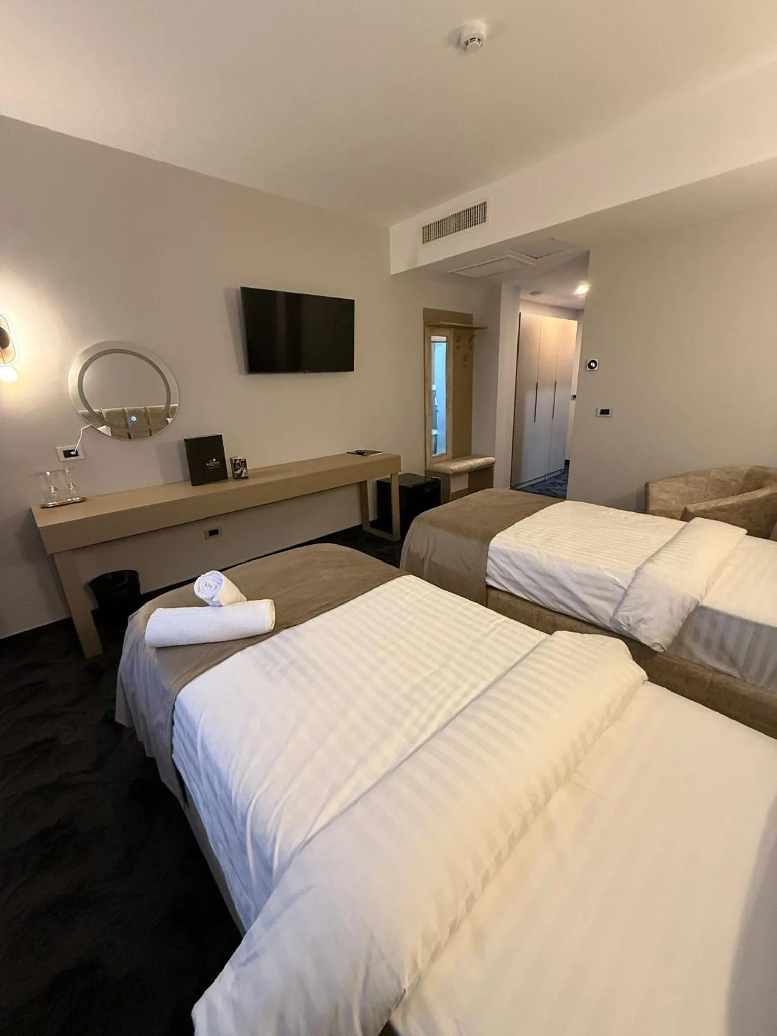 Bed in Black Tulip Hotel