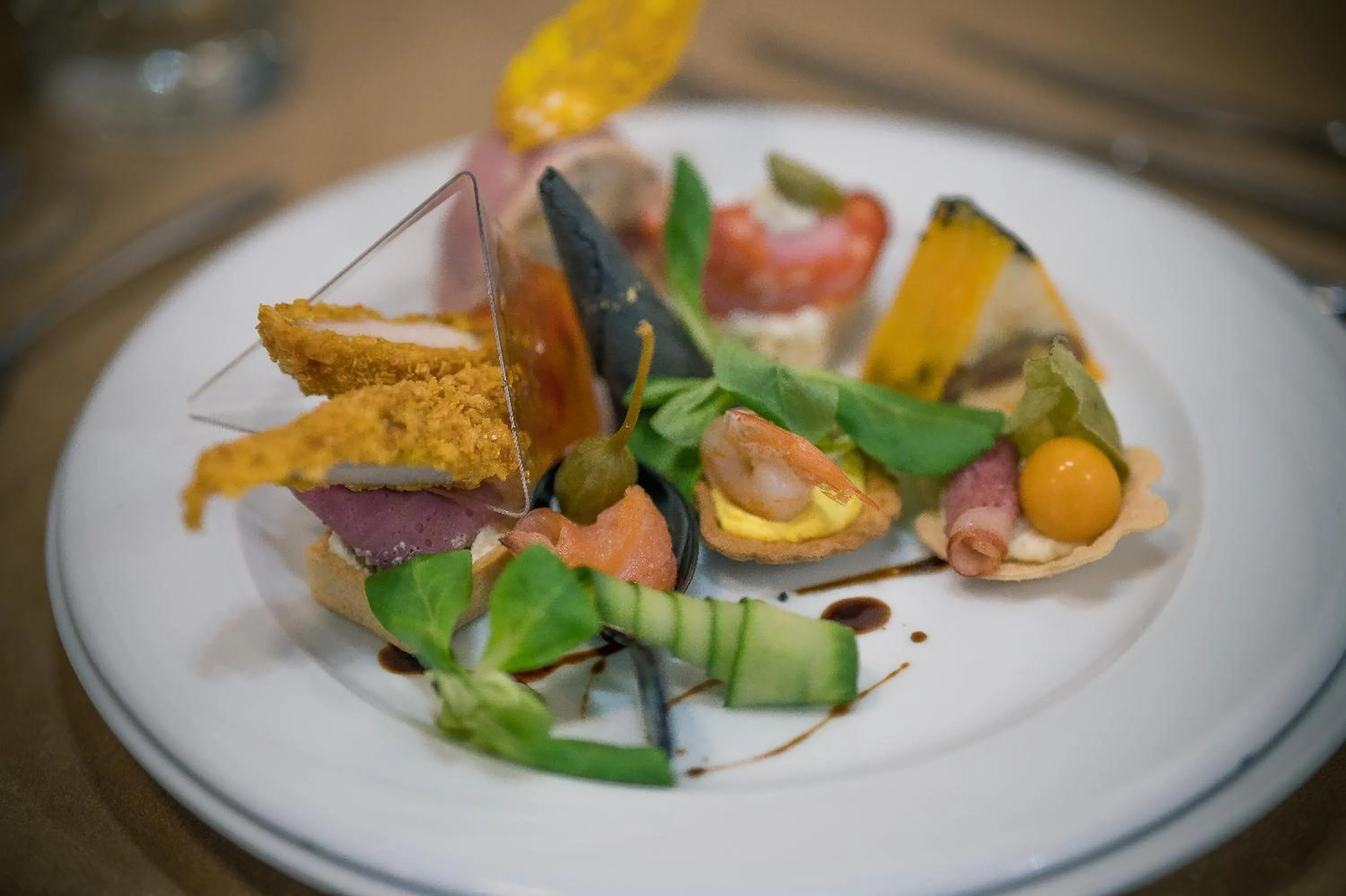Food close-up in Black Tulip Hotel