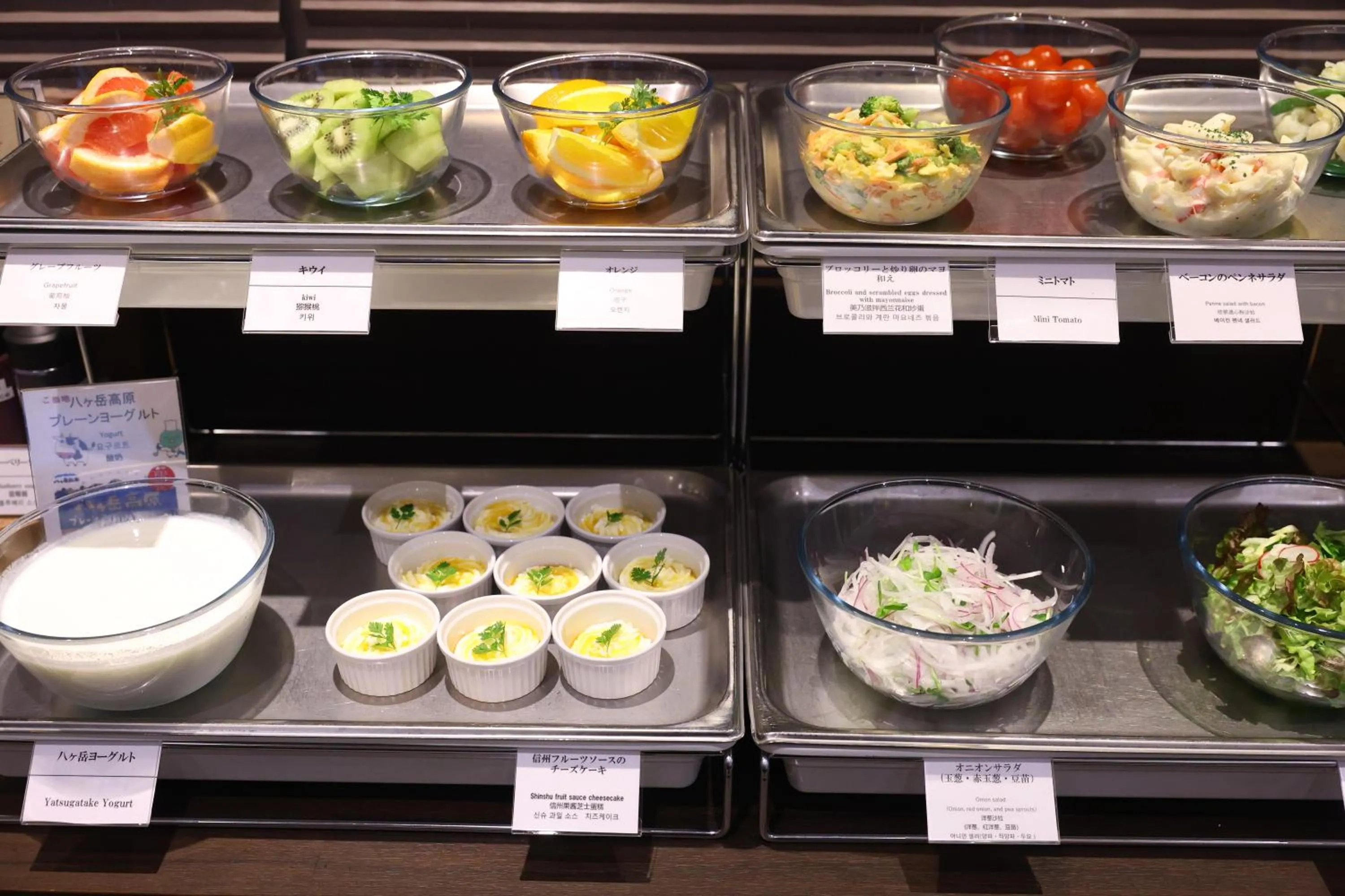 Buffet breakfast in Dormy Inn Matsumoto