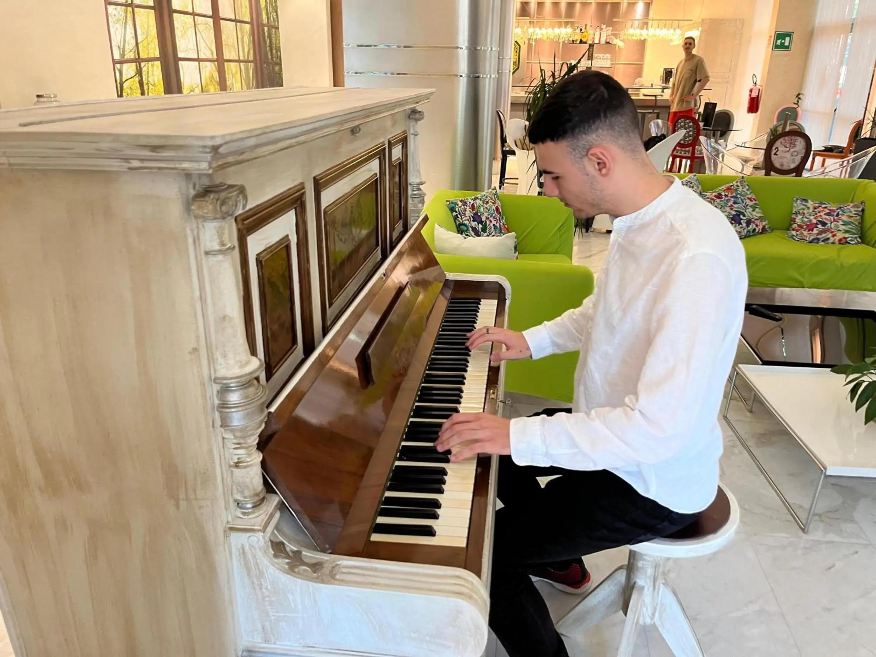 Lobby or reception in Hotel Sporting Brugherio Lobby or reception in Hotel Sporting Brugherio