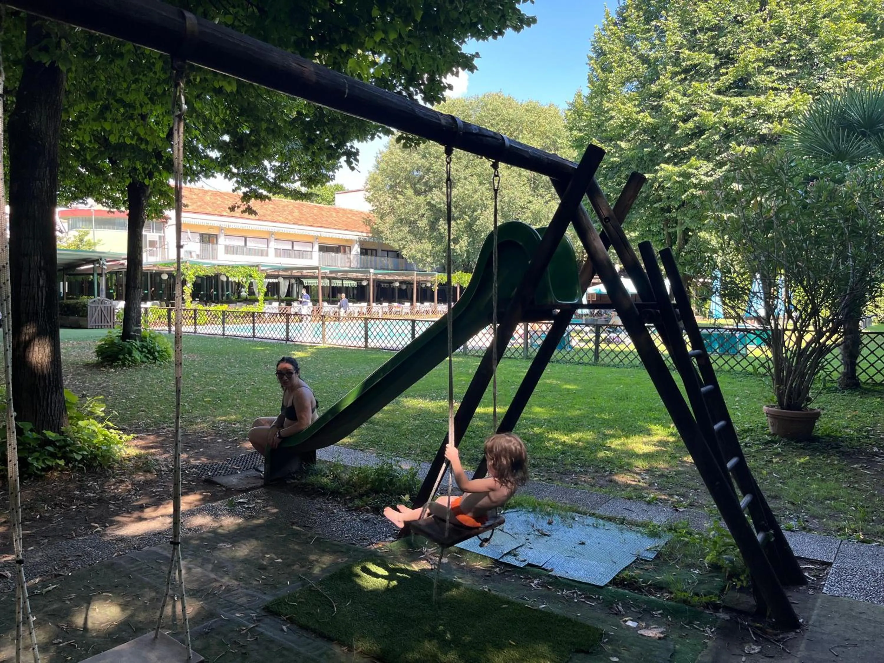 Children play ground in Hotel Sporting Brugherio