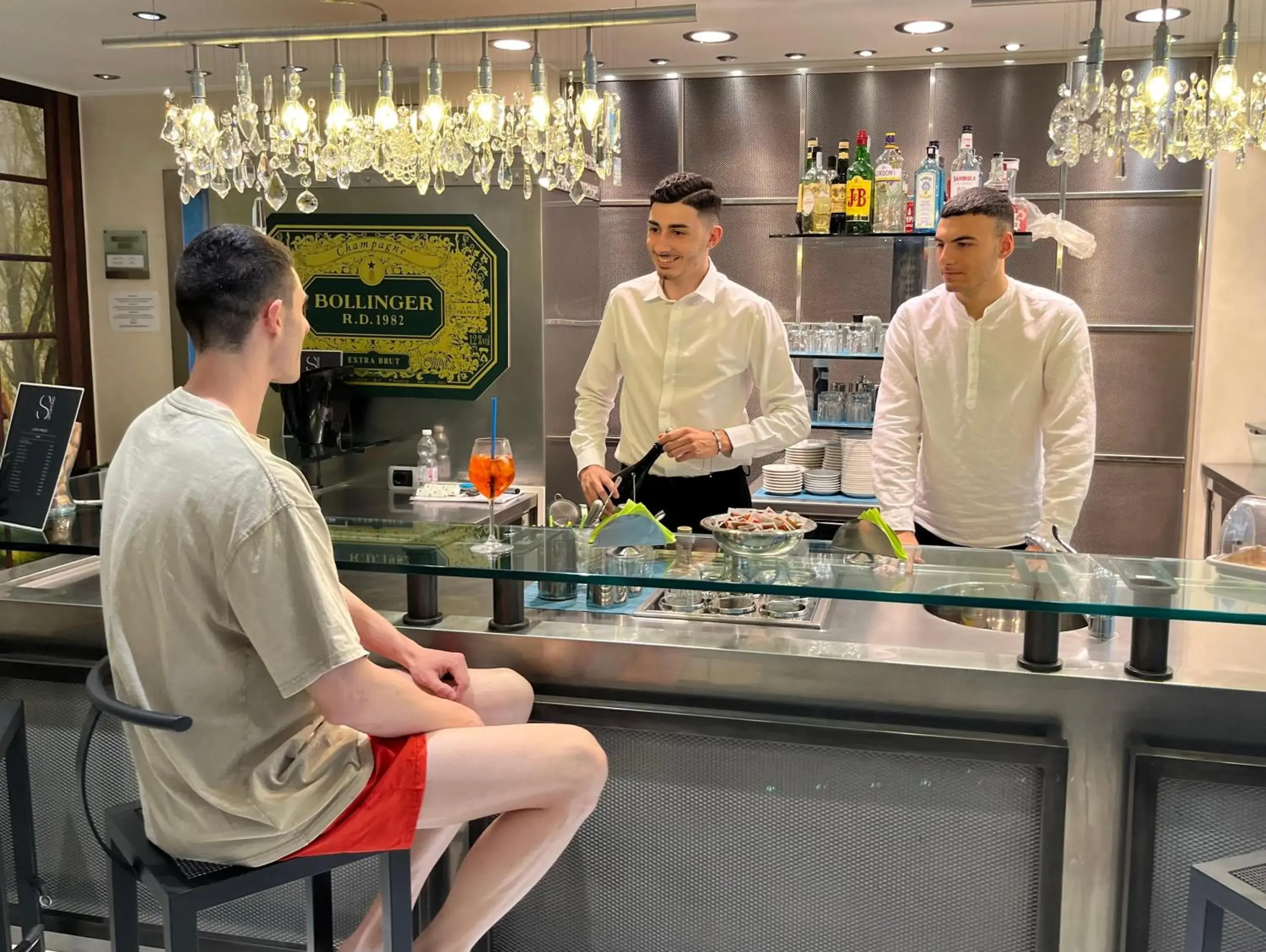 Lounge or bar in Hotel Sporting Brugherio Lounge or bar in Hotel Sporting Brugherio