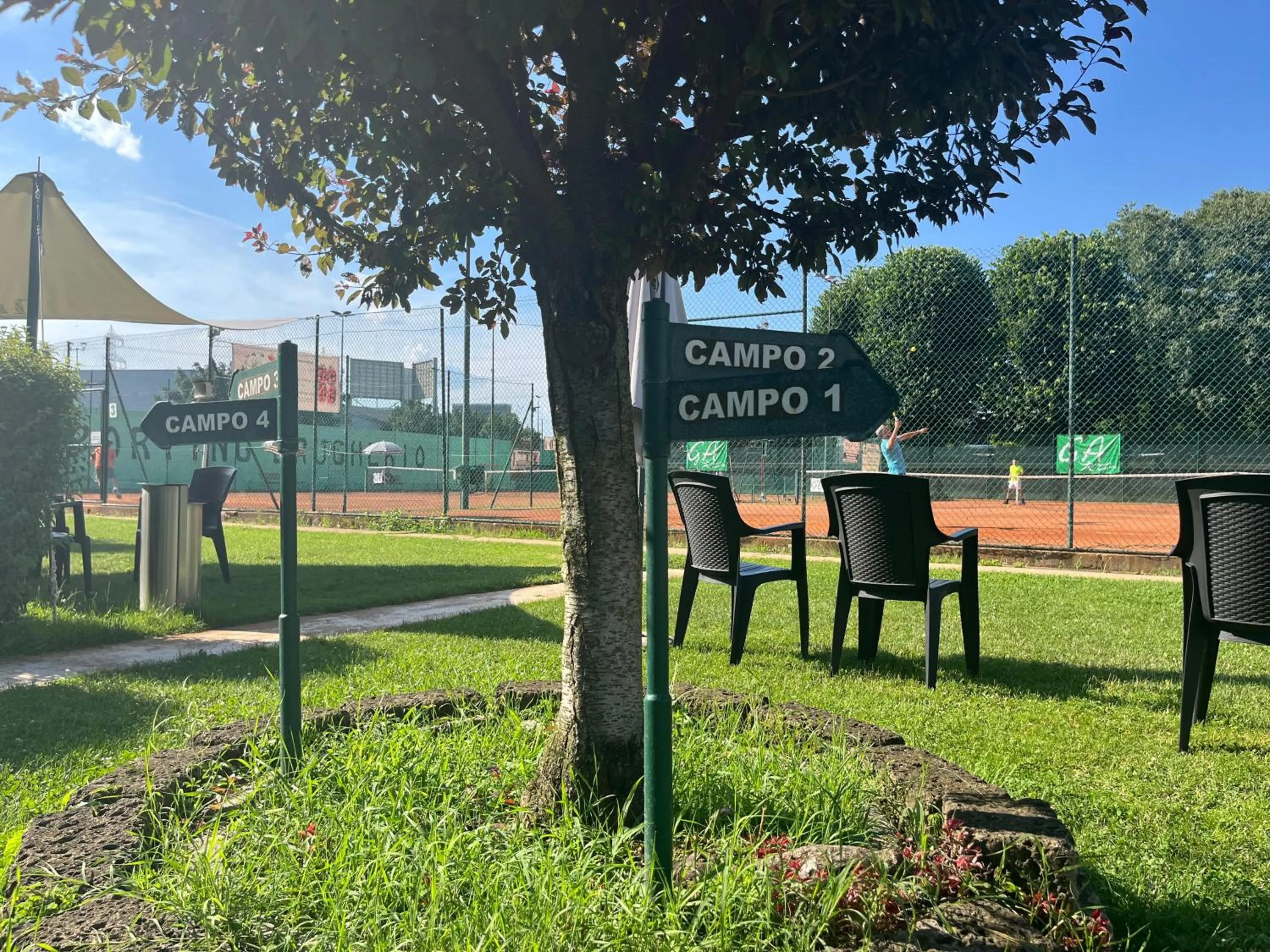 Garden in Hotel Sporting Brugherio