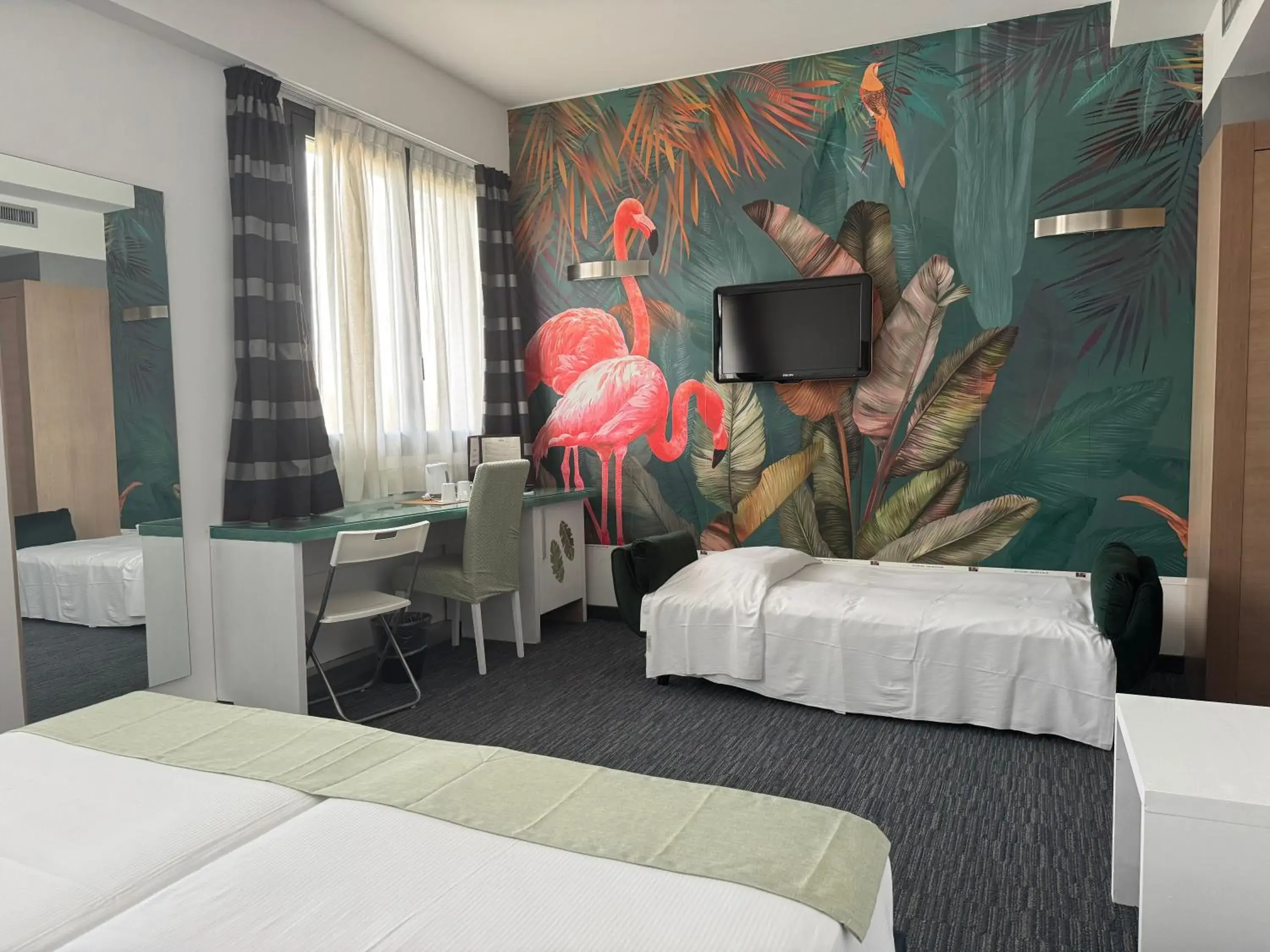 Bed in Hotel Sporting Cologno Bed in Hotel Sporting Cologno