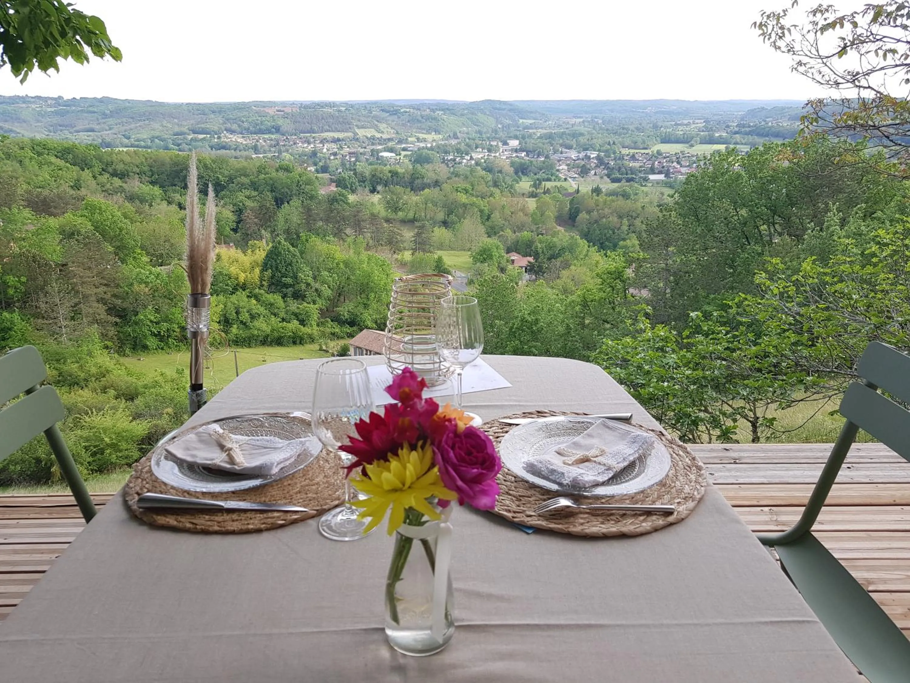 Balcony/Terrace in le clos des etoiles B&B
