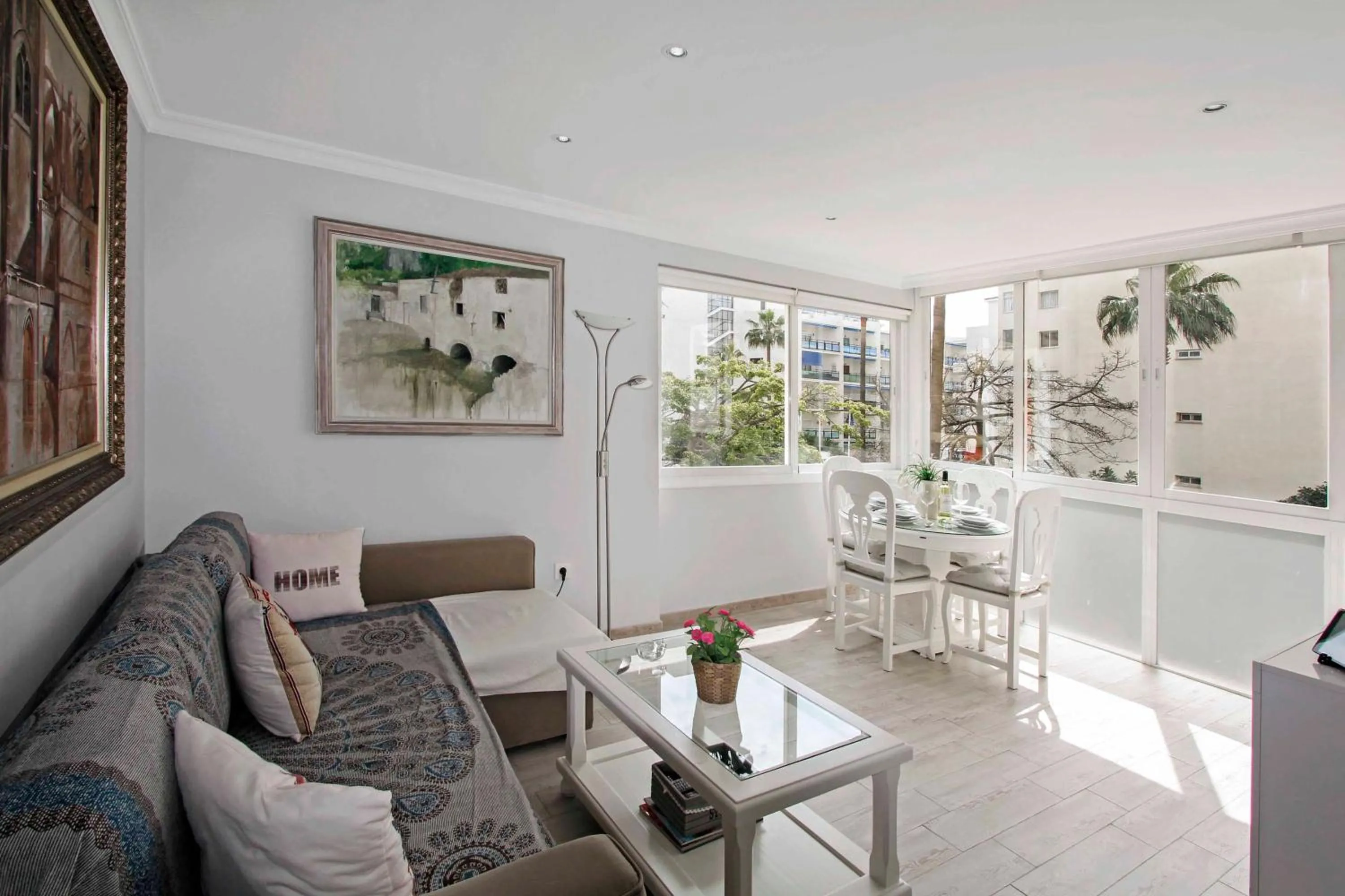 Living room in Charming Central Apt in Marbella