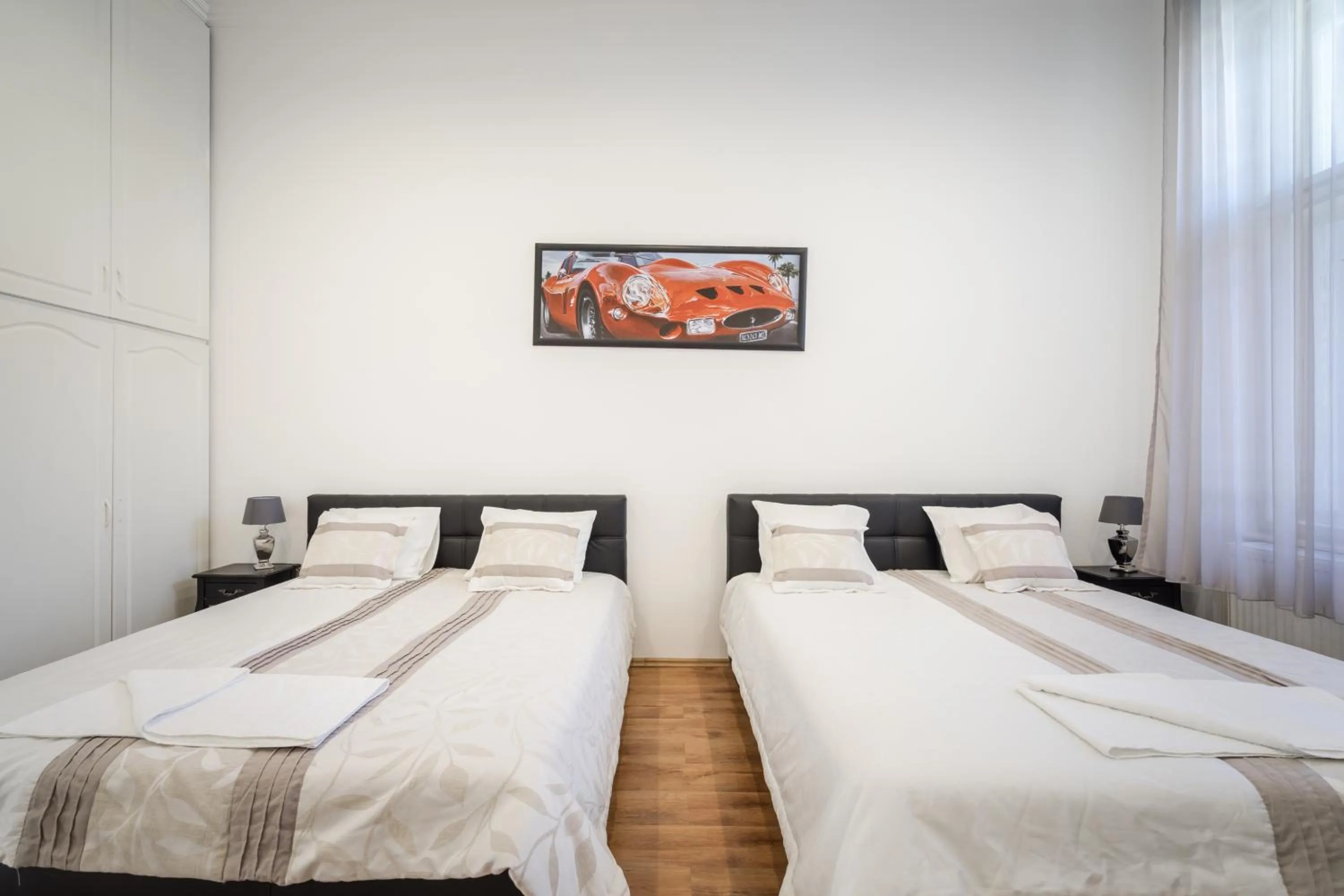 Bed in Real Apartments Zichy